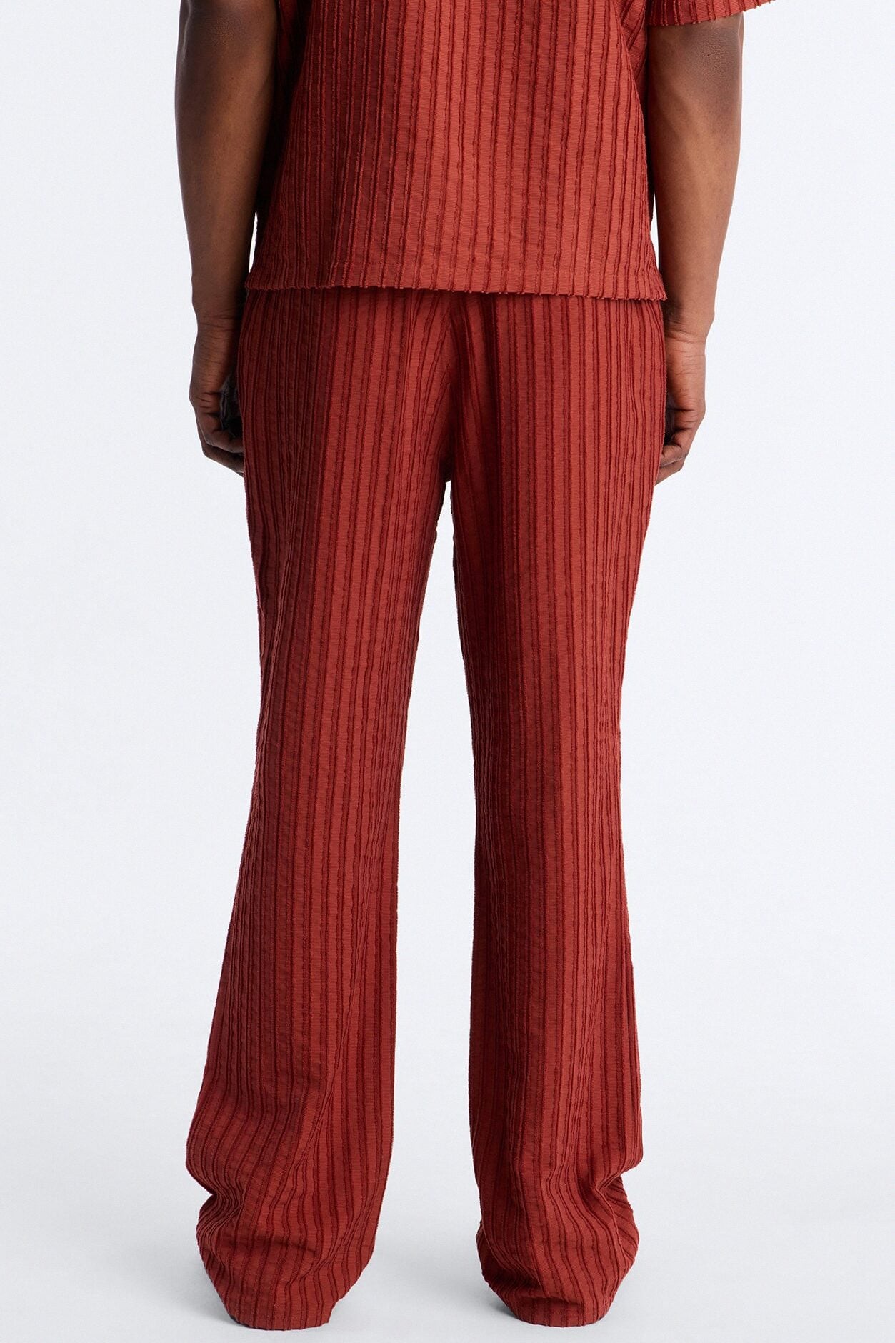 Straight Flare Aegean Pant - Rust image 5