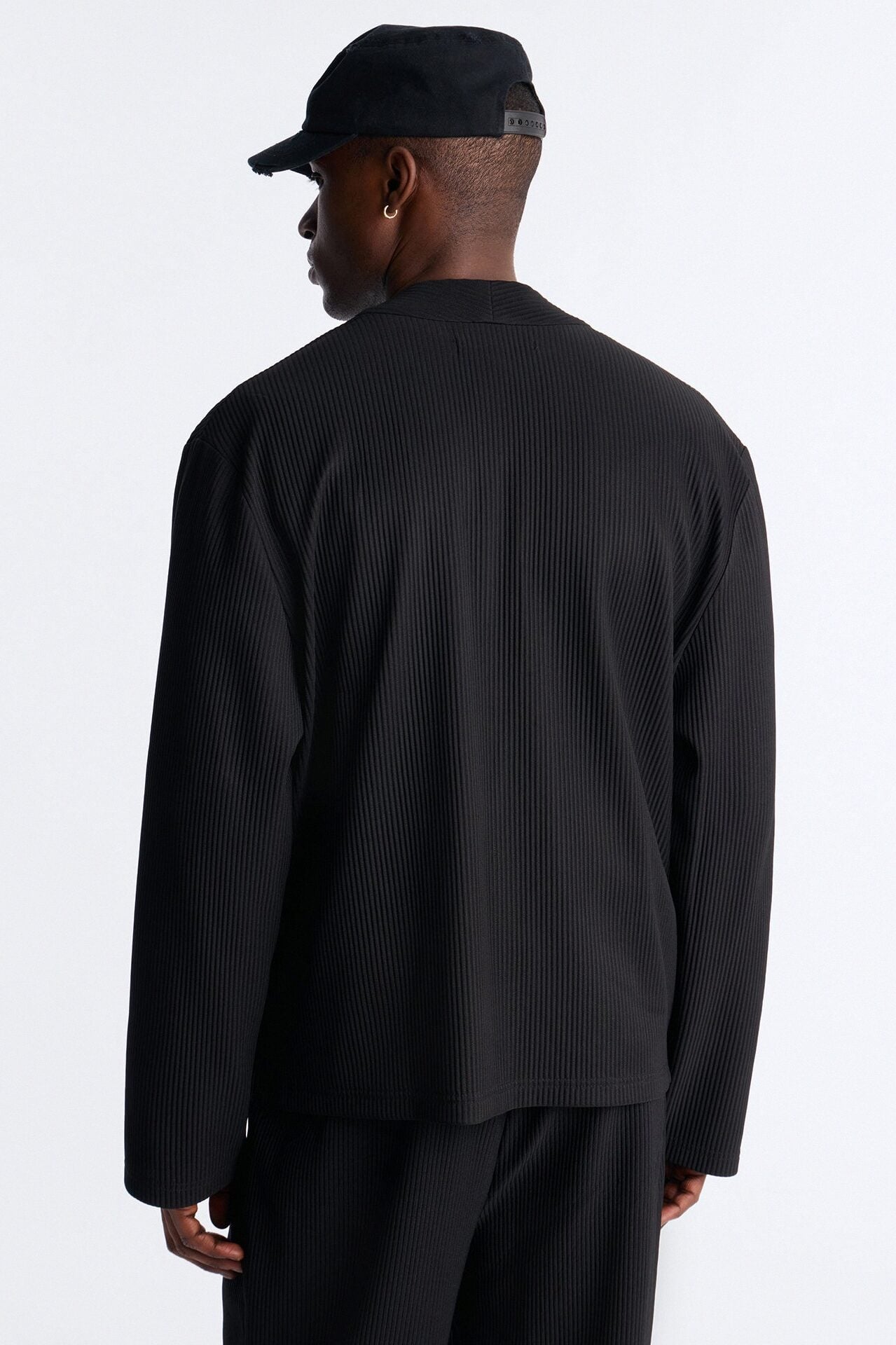 Show Up Shawl Collar Blazer - Black image 5