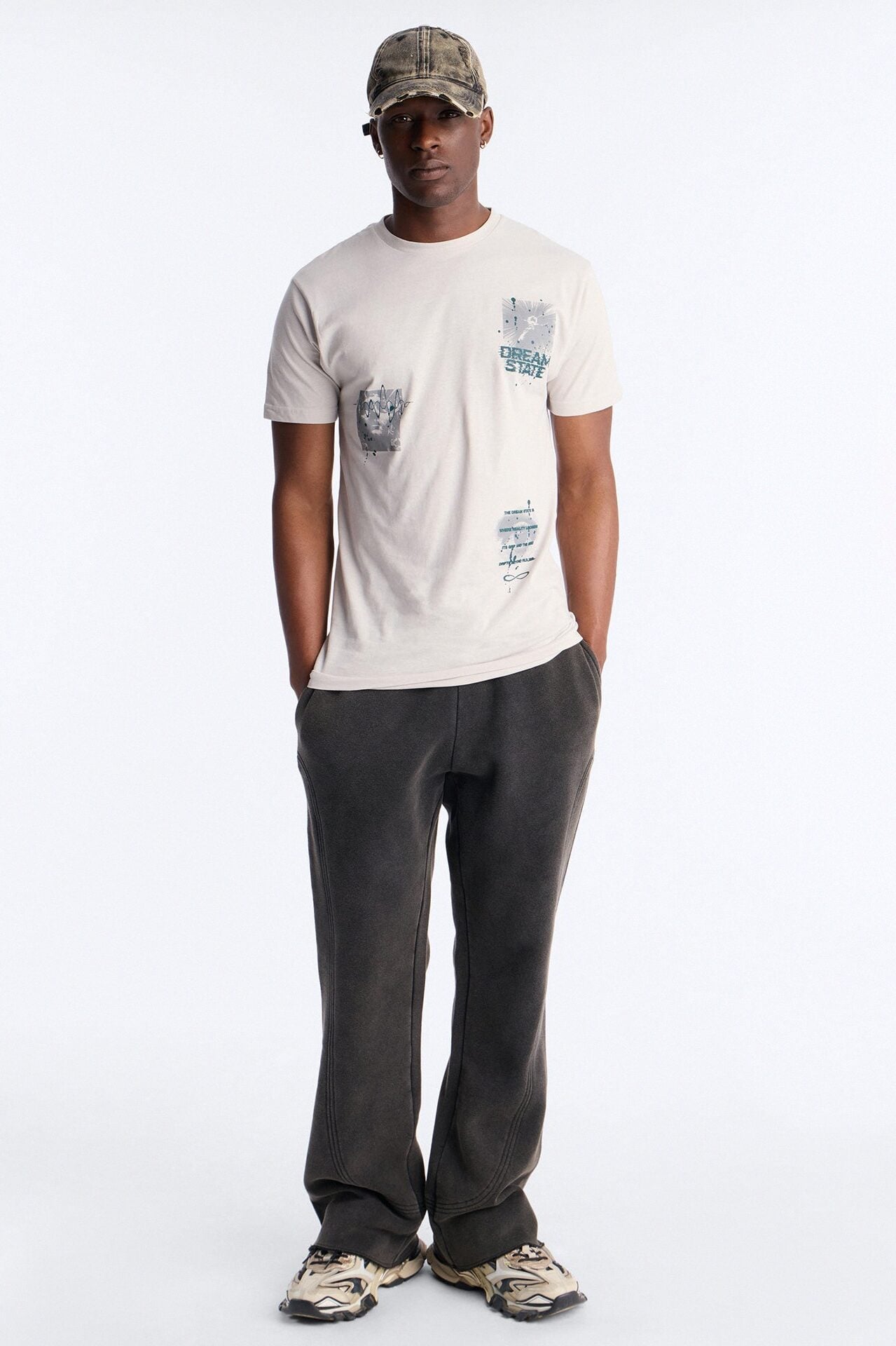 Beyond Your Dreams Short Sleeve Tee - Grey image 2