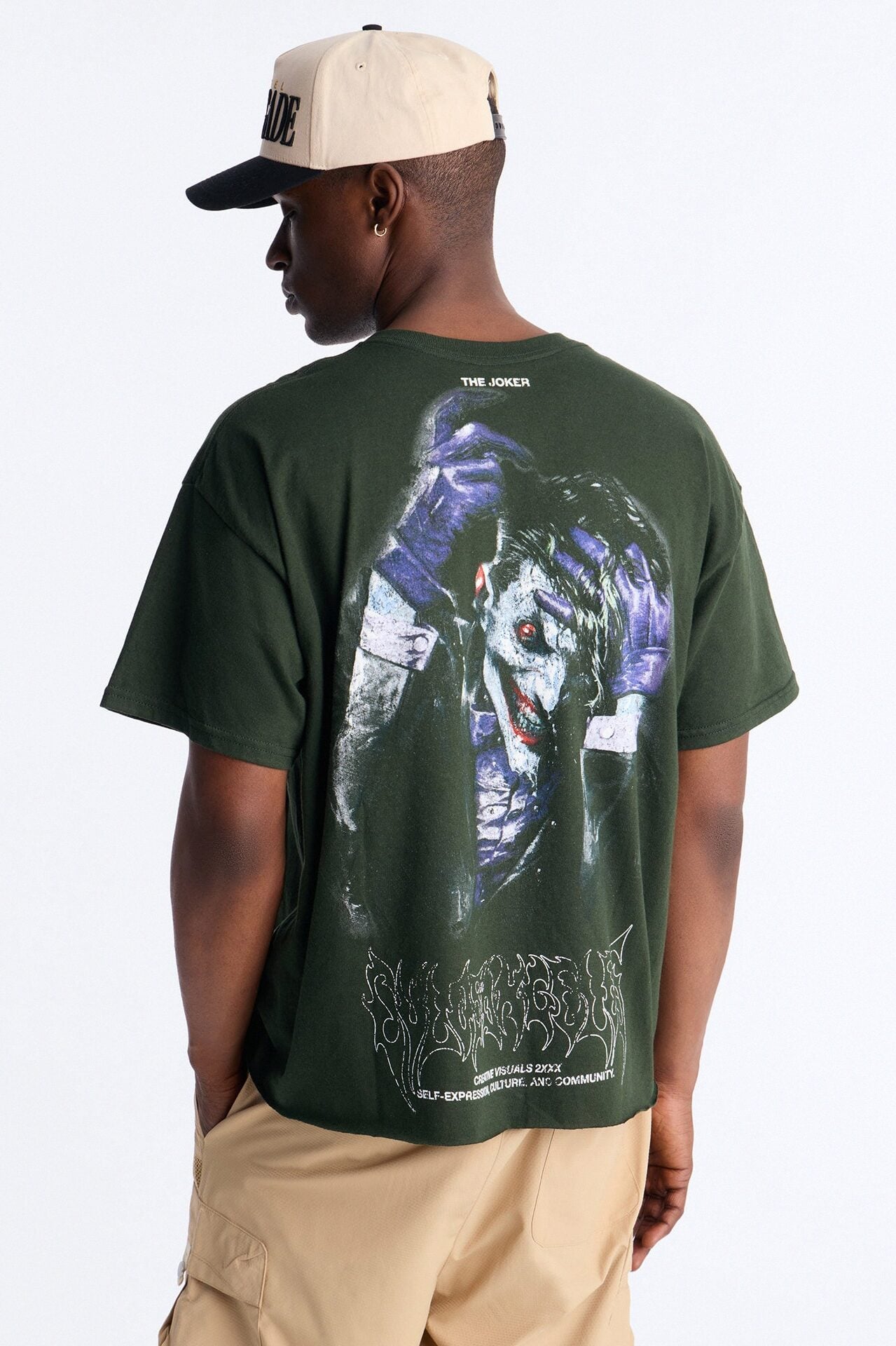 The Joker Beautiful Chaos Boxy Short Sleeve Tee - Green image 5