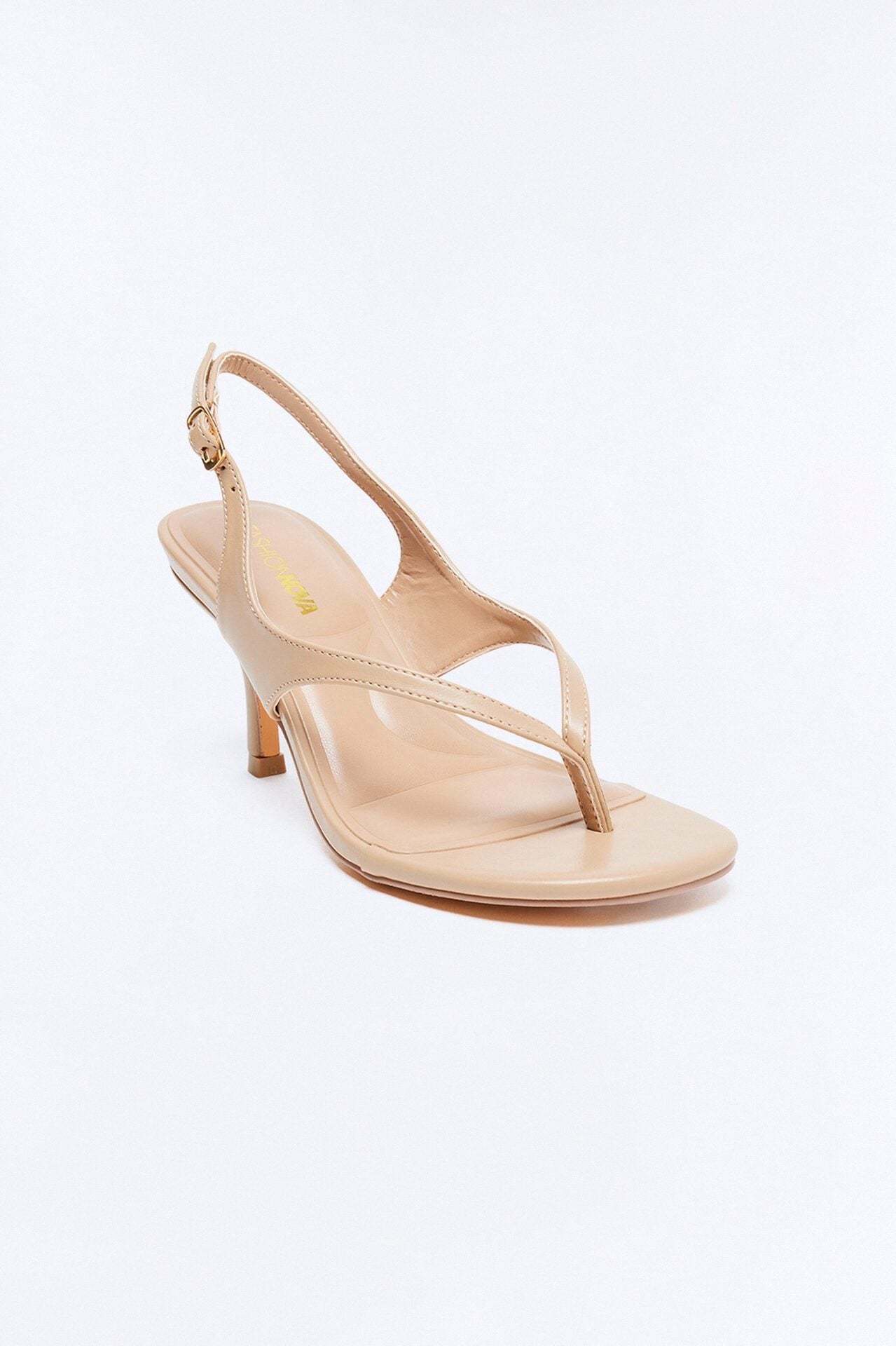 Sonoma Thong Slingback Heels - Nude image 2