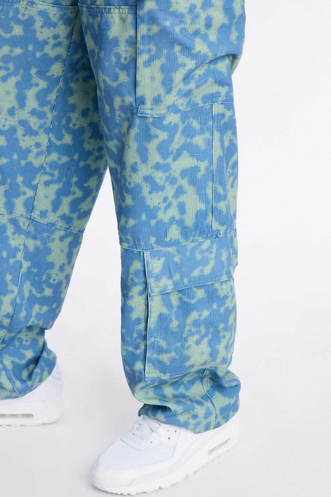 Baggy Terrain Drip Textured Pant - Blue image 3