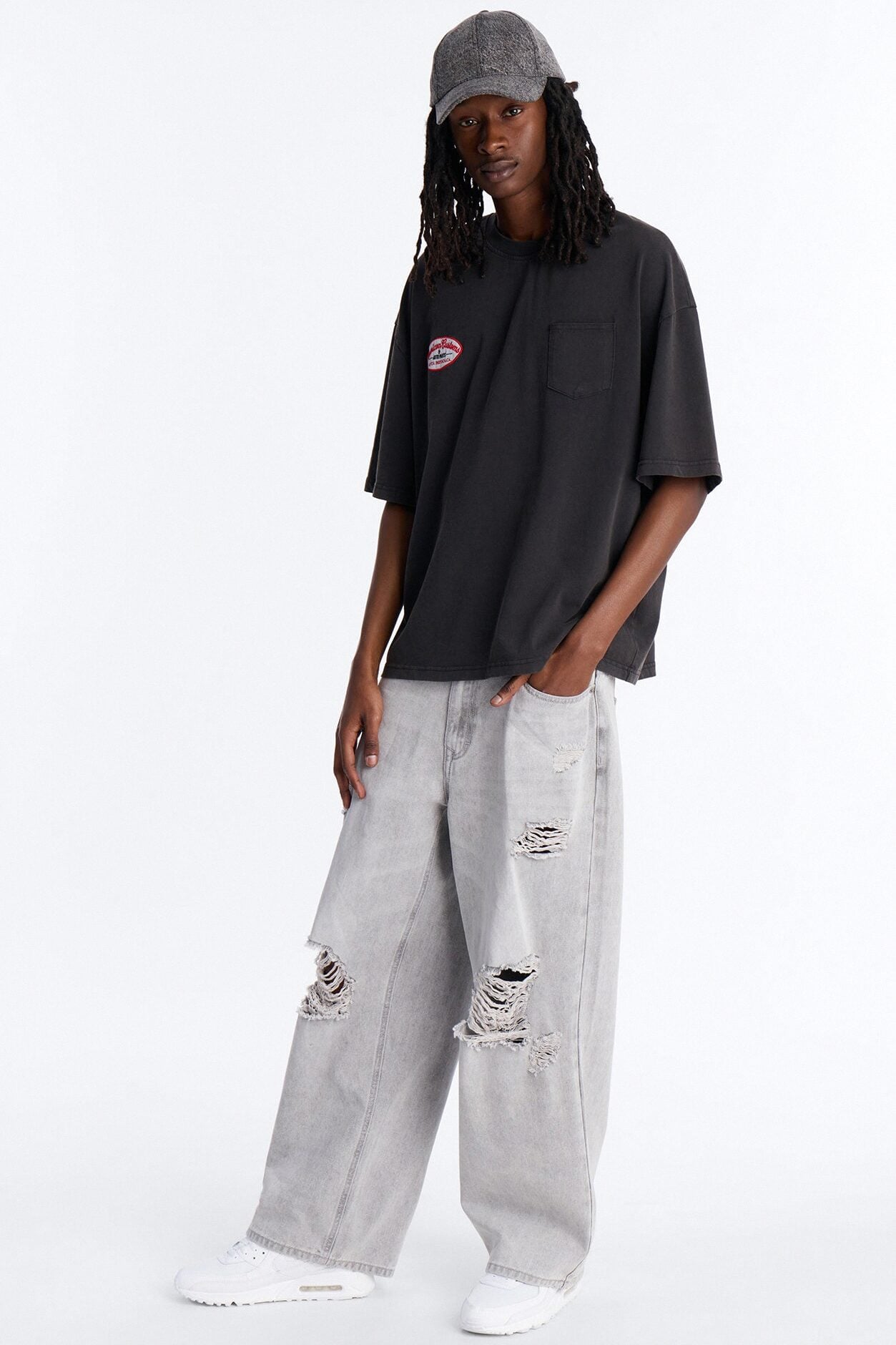 Boxy Gas Station Boxy Tee - Black Wash image 2
