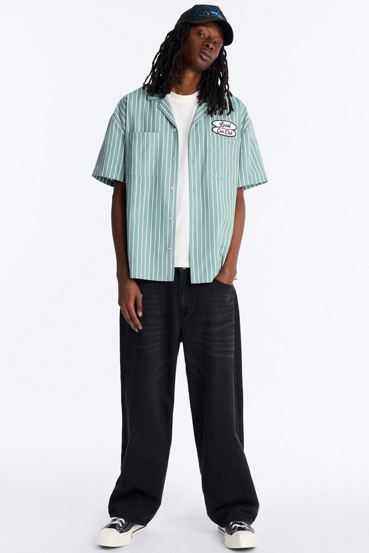 Garage Inn Mechanic Shirt - Green image 2