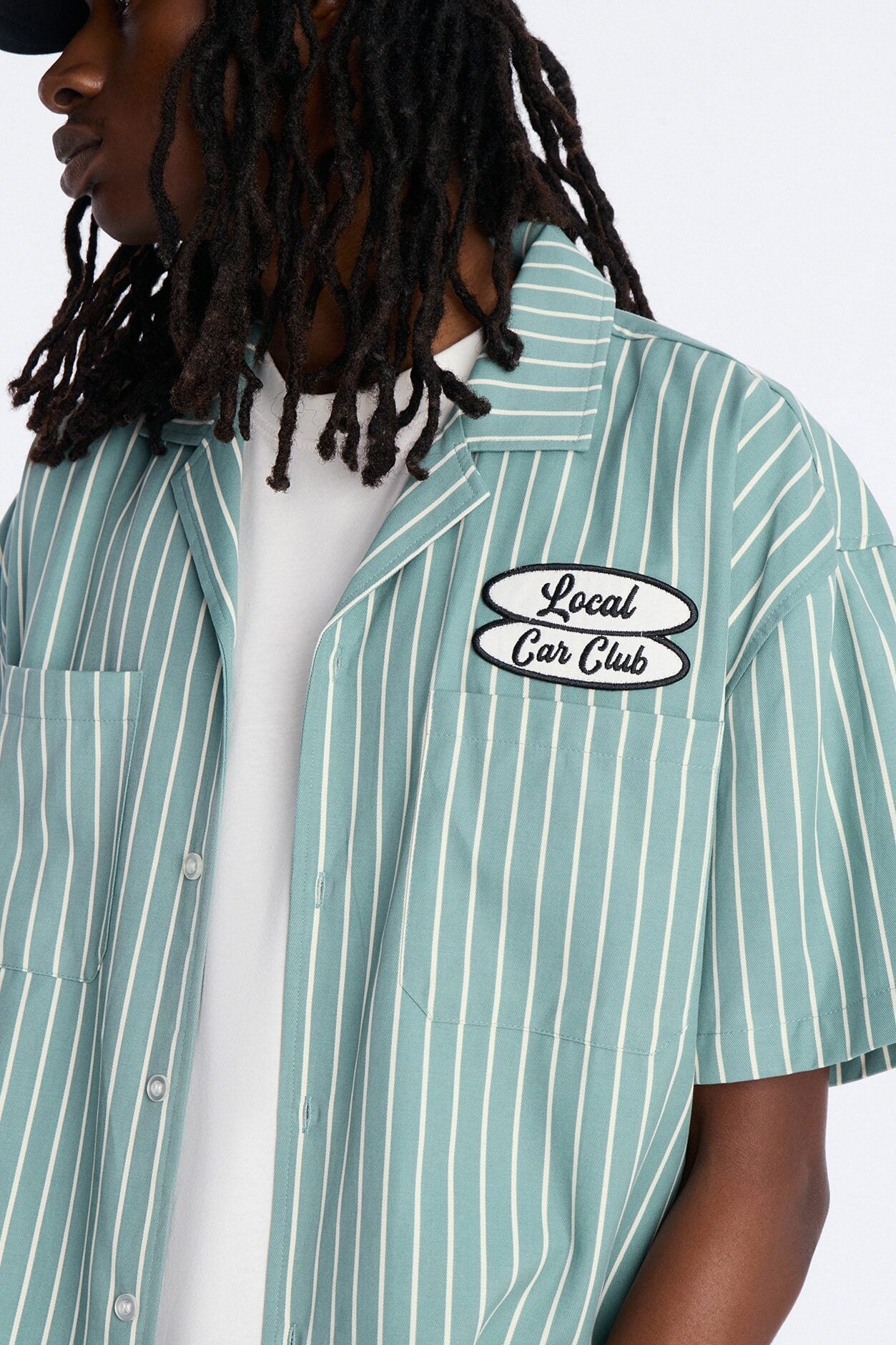 Garage Inn Mechanic Shirt - Green image 3