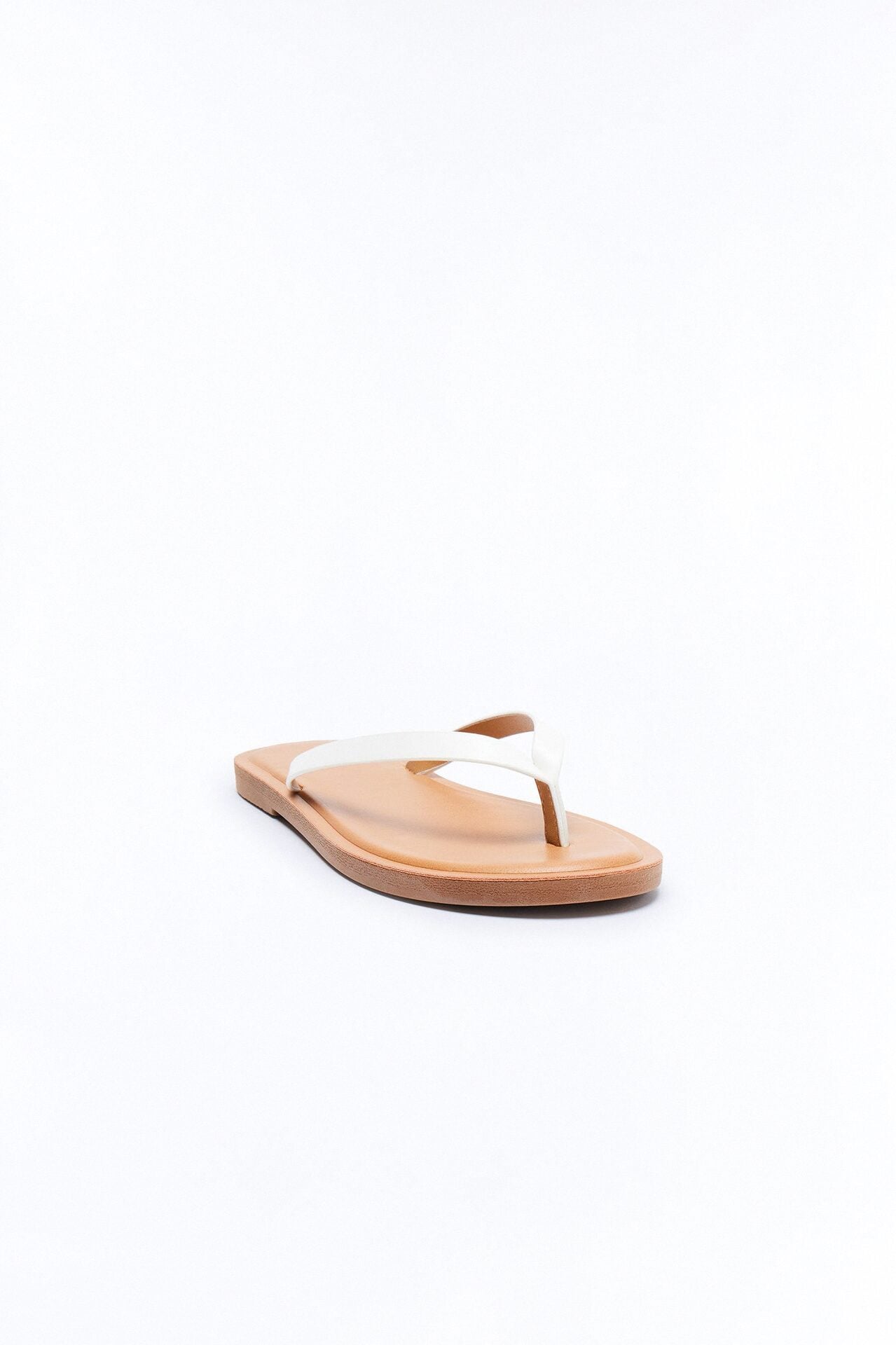 Luai Flip Flops - White image 2