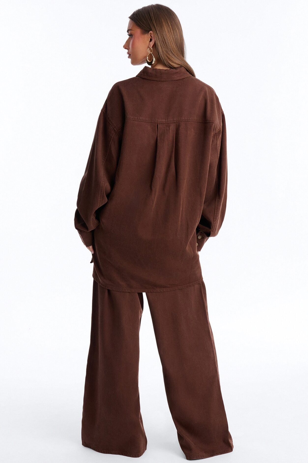Blue Jean Baby Pant Set - Brown image 3