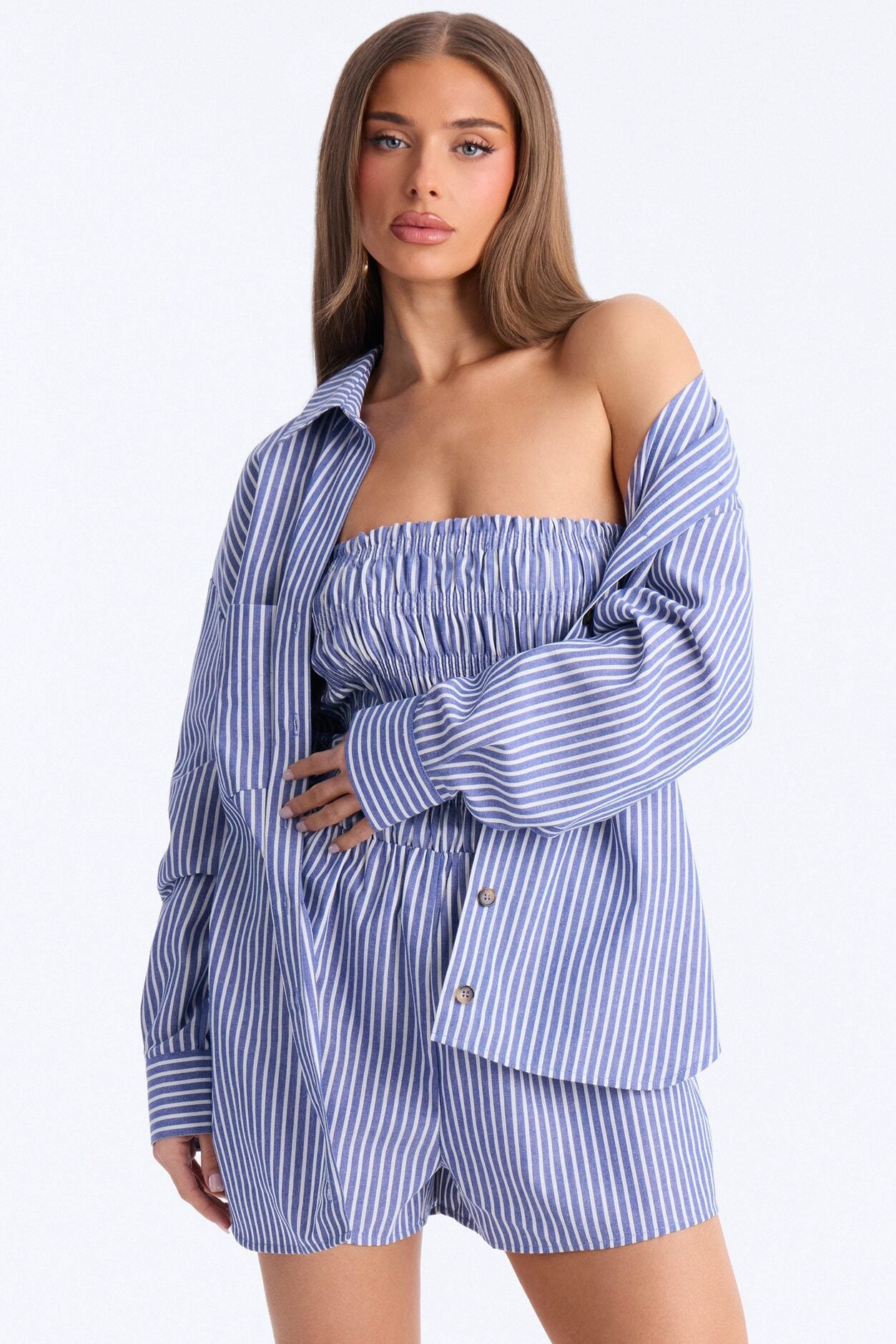 Carolina Romper Set - Blue image 2