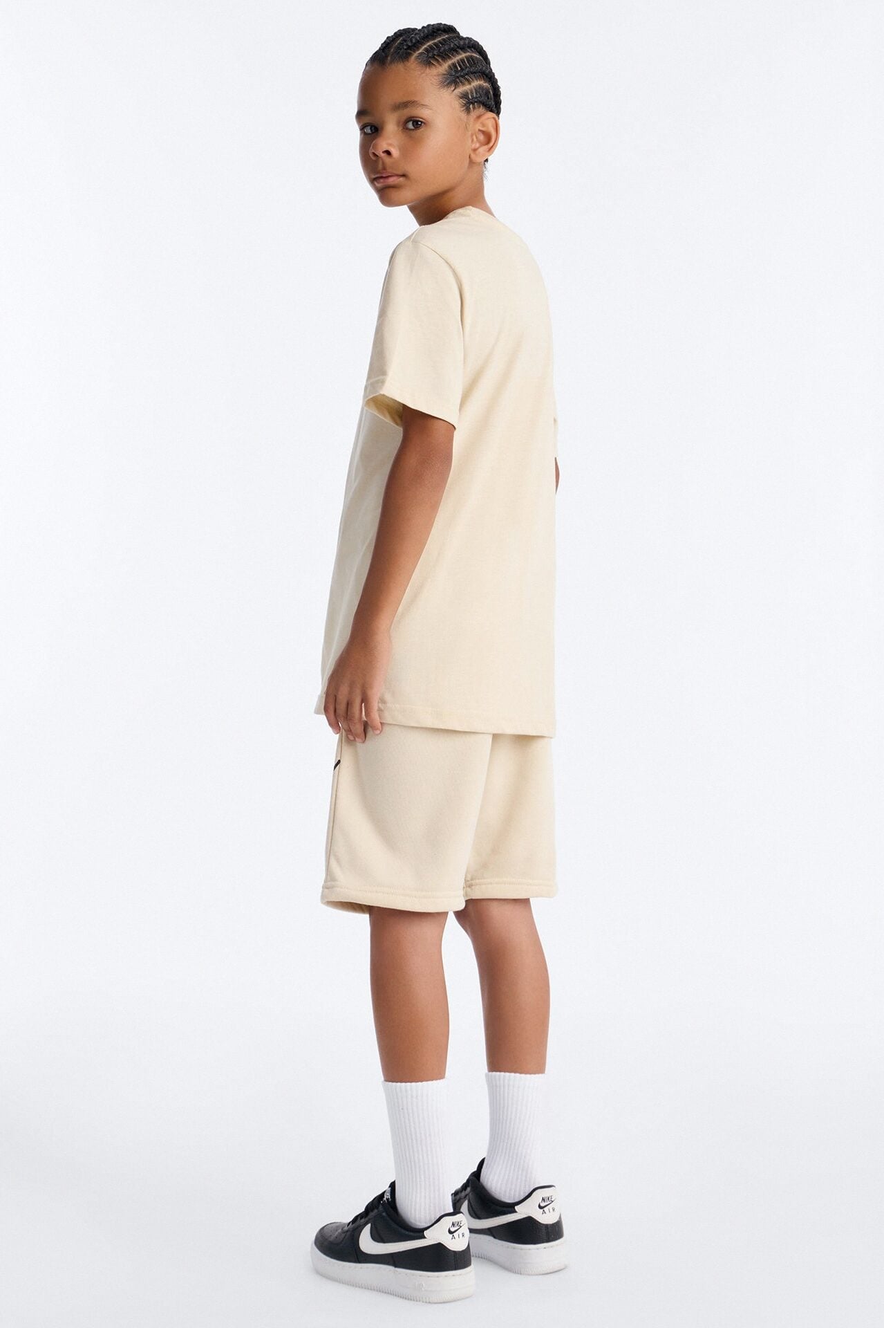 Mini The GOAT Forever Short Set - Cream image 4
