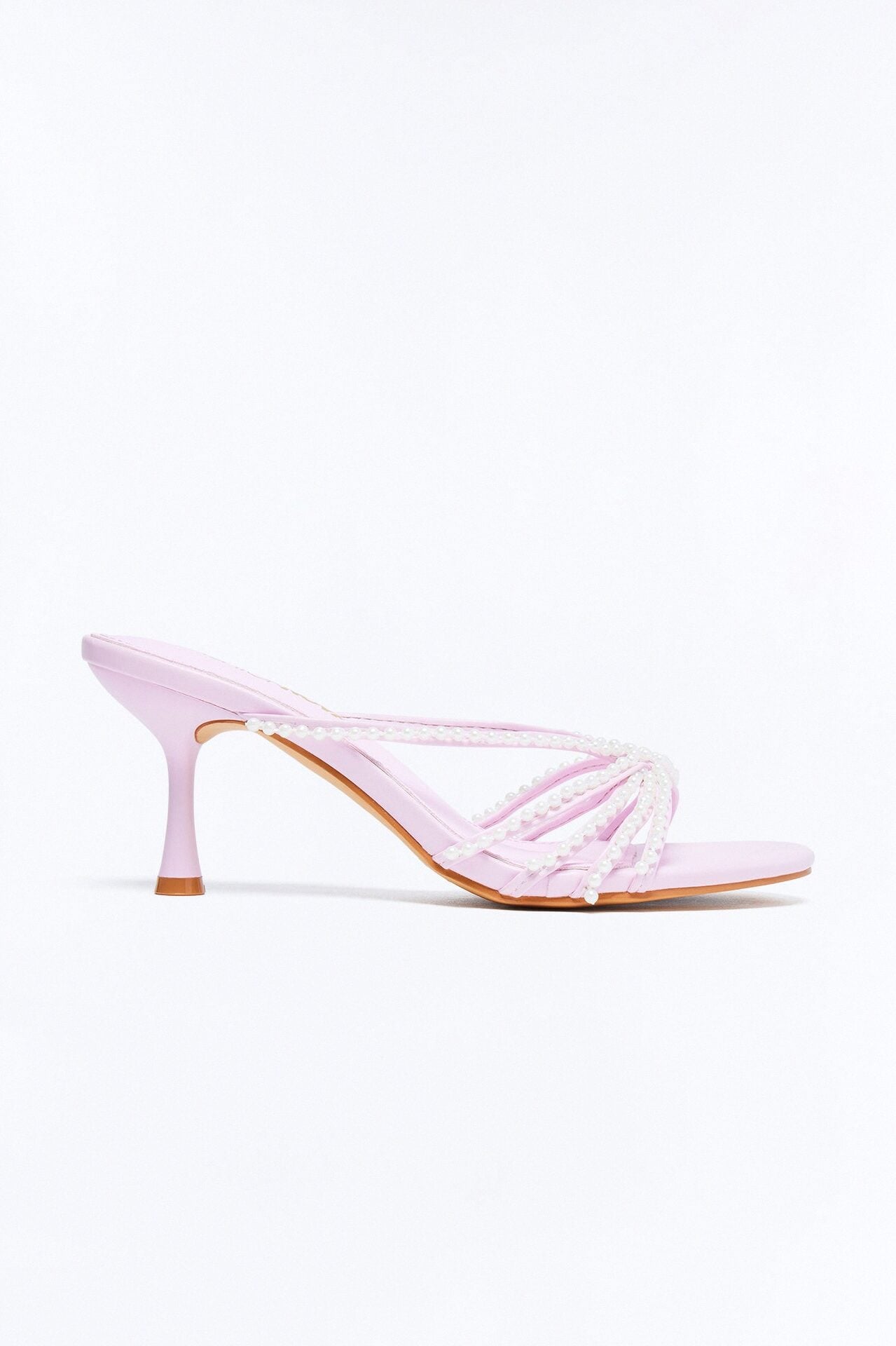 Mazey Pearl Heels - Blush image 4