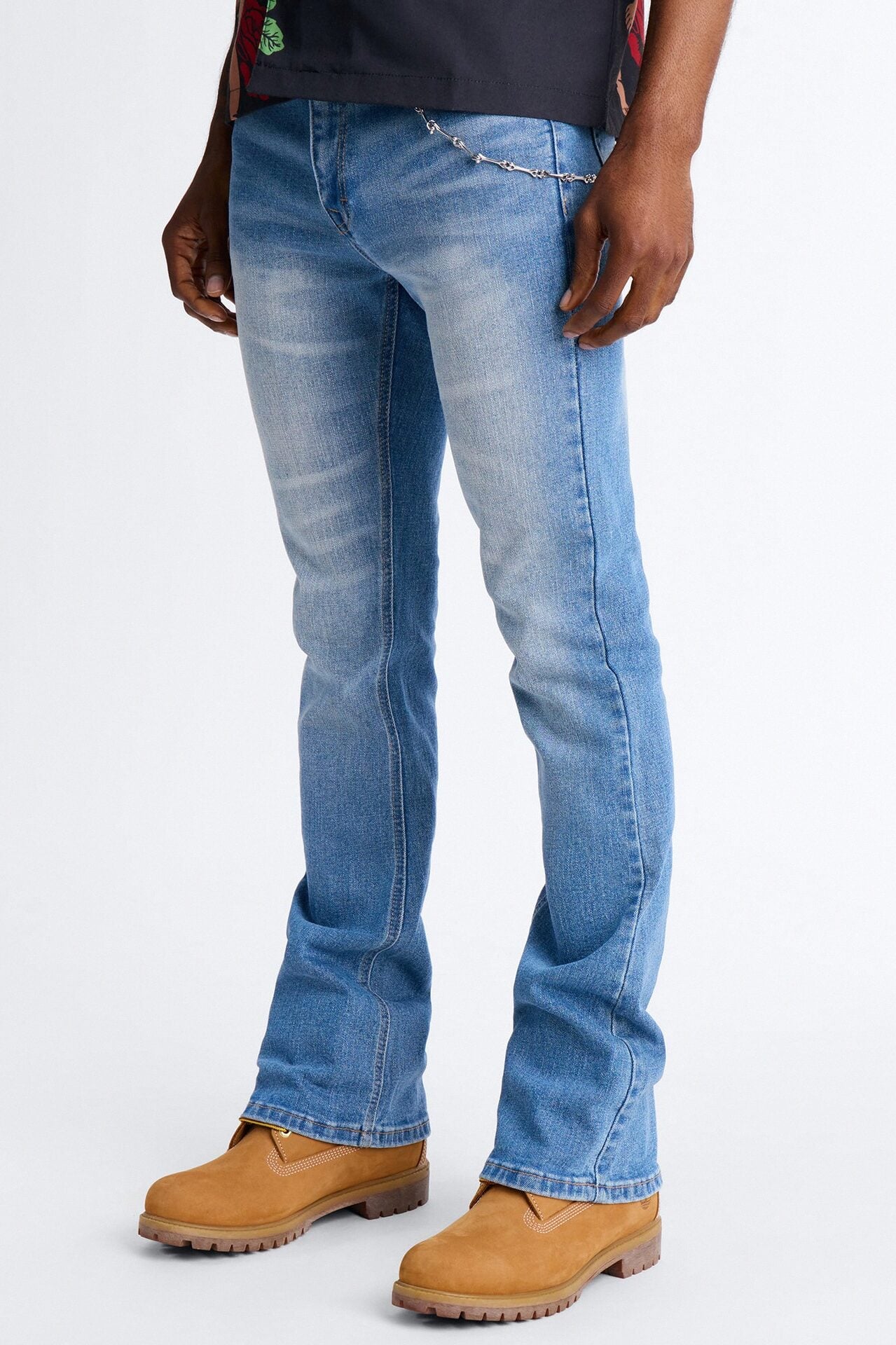 Bone Link Pant Chain - Silver image 2