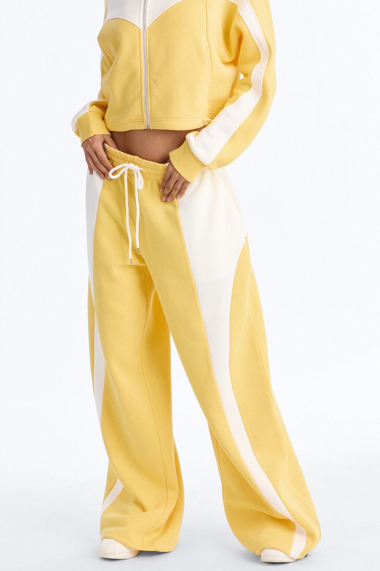 Comfort Coded Fleece Lounge Pant - Yellow image 3