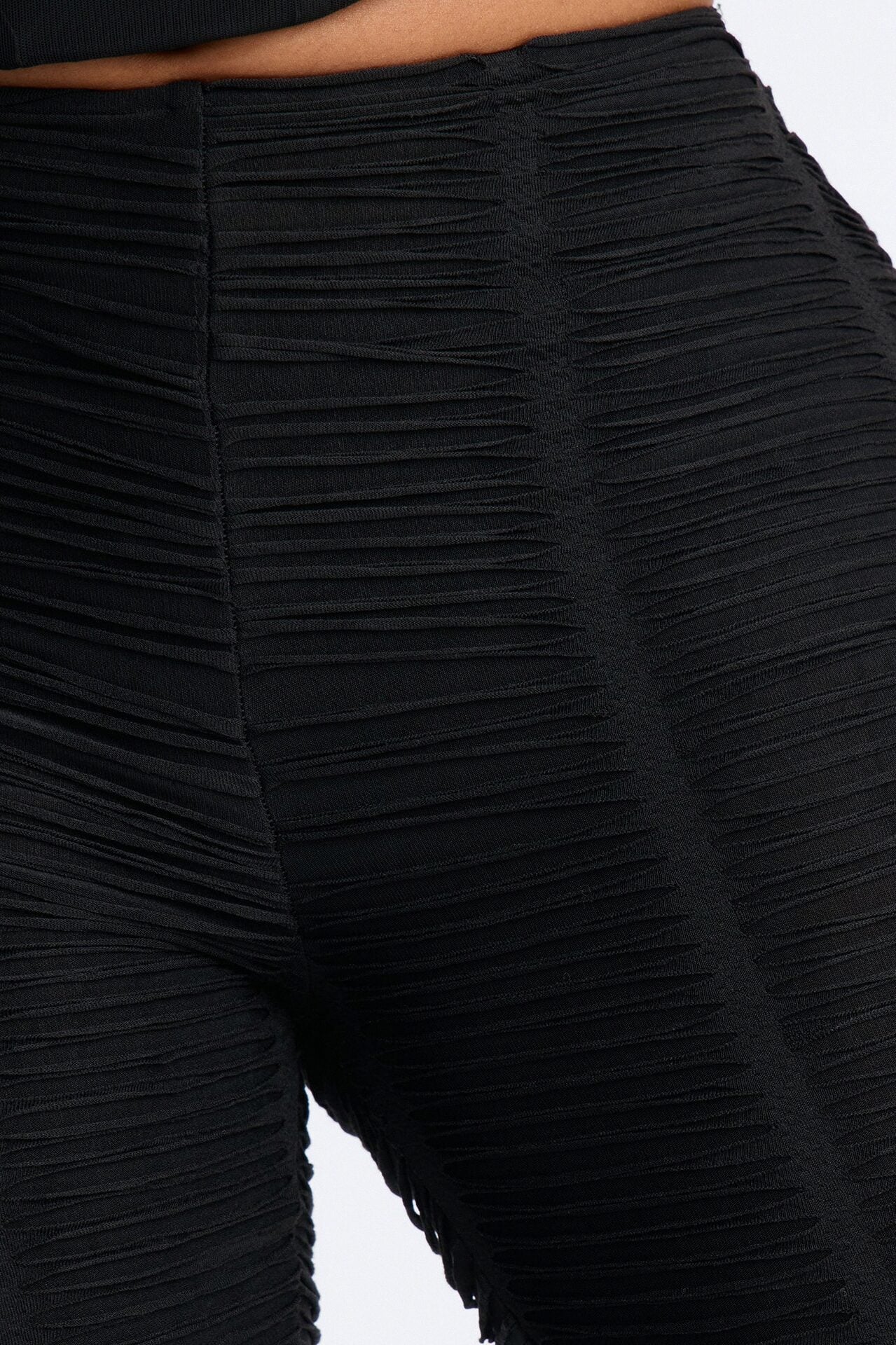 Harlow Low Rise Straight Leg Pant - Black image 3