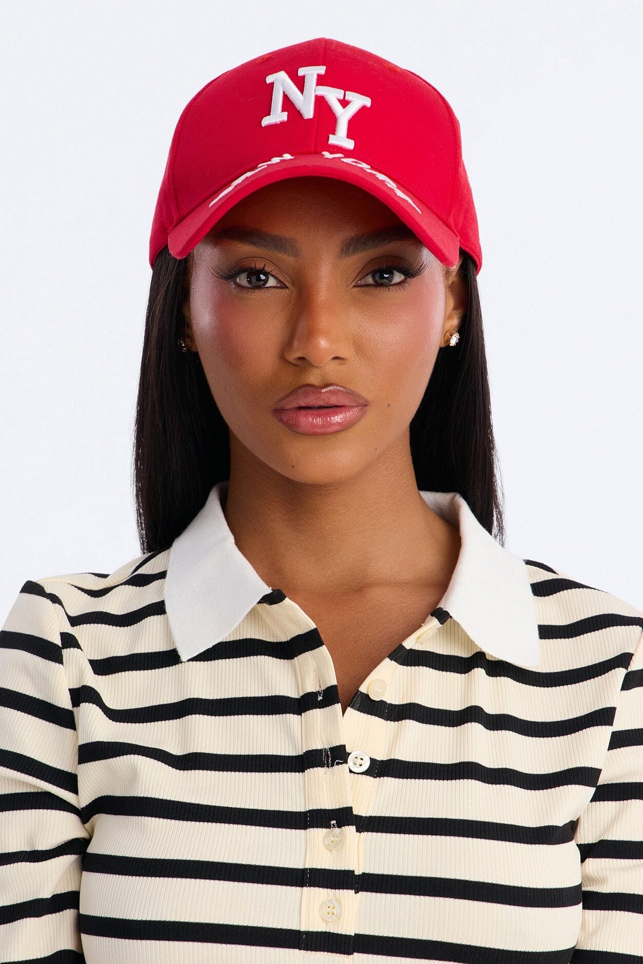 Come At Me NY Baseball Hat - Red image 2