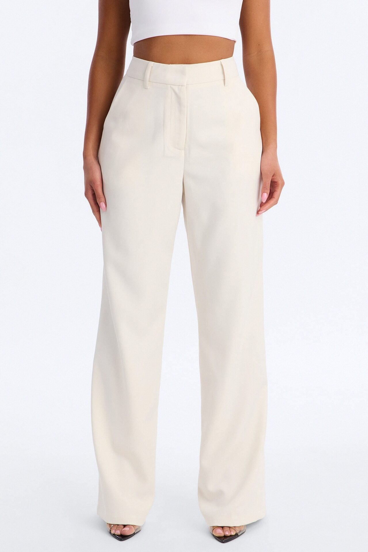 Make No Mistake Trouser - Ivory image 2