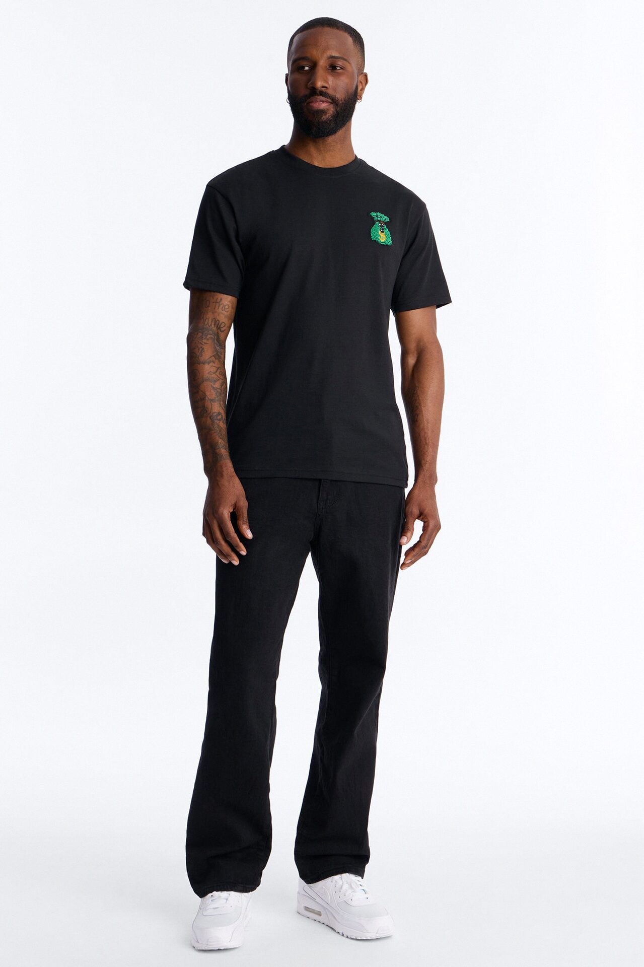 Lil Money Bag Short Sleeve Tee - Black image 2