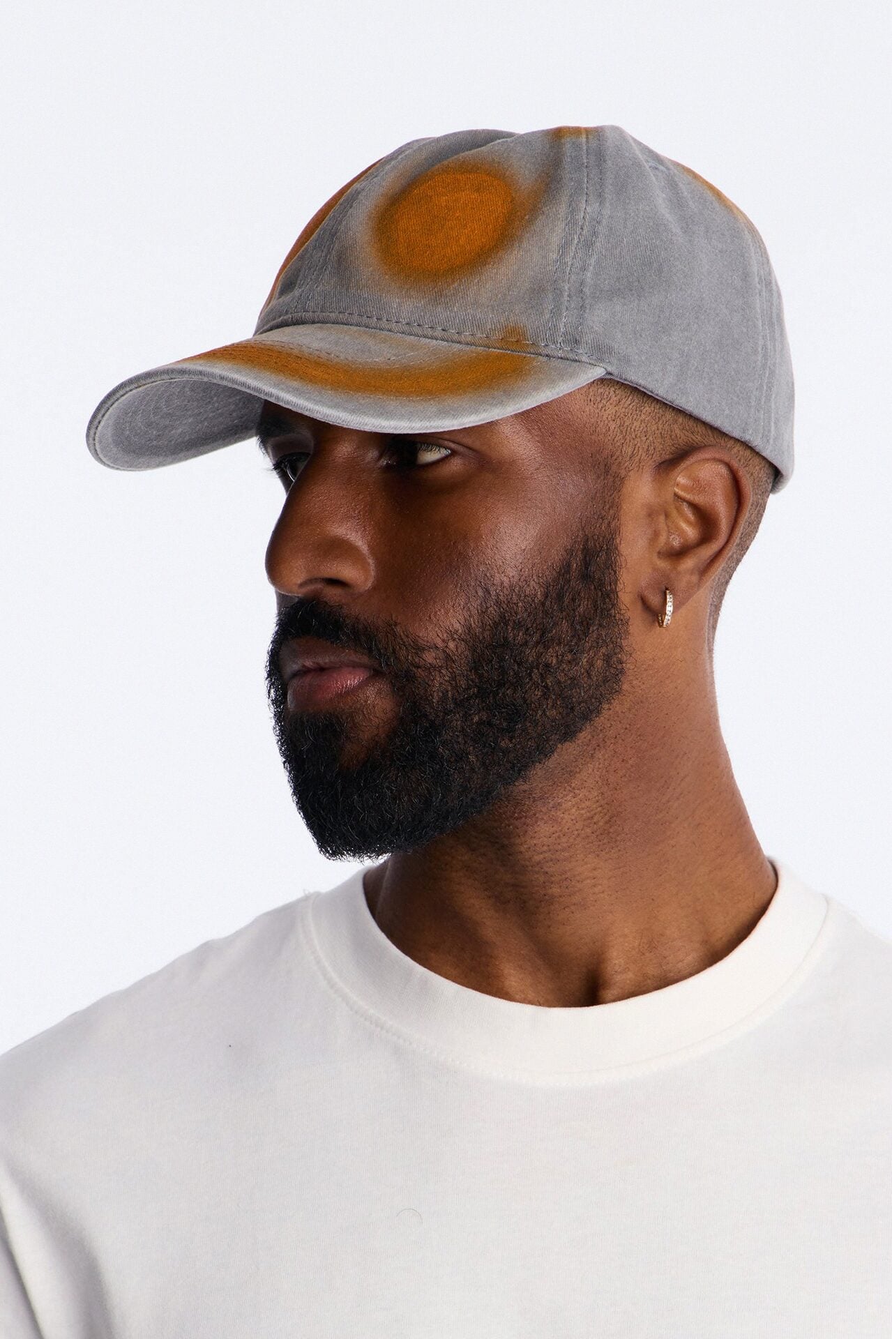 Toxic Happy Snapback Hat - Grey image 2