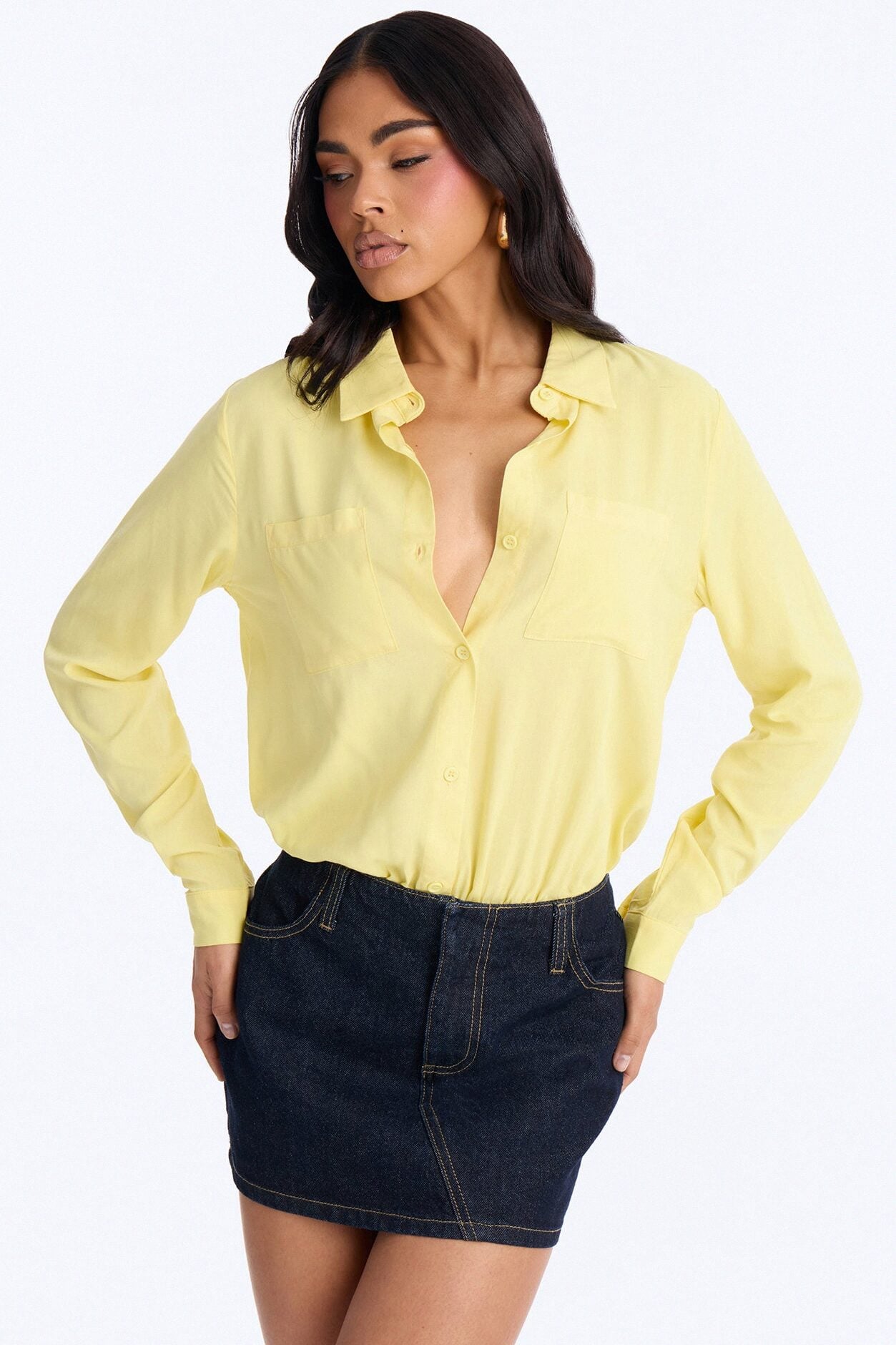 You Better Work Bodysuit - Yellow image 3