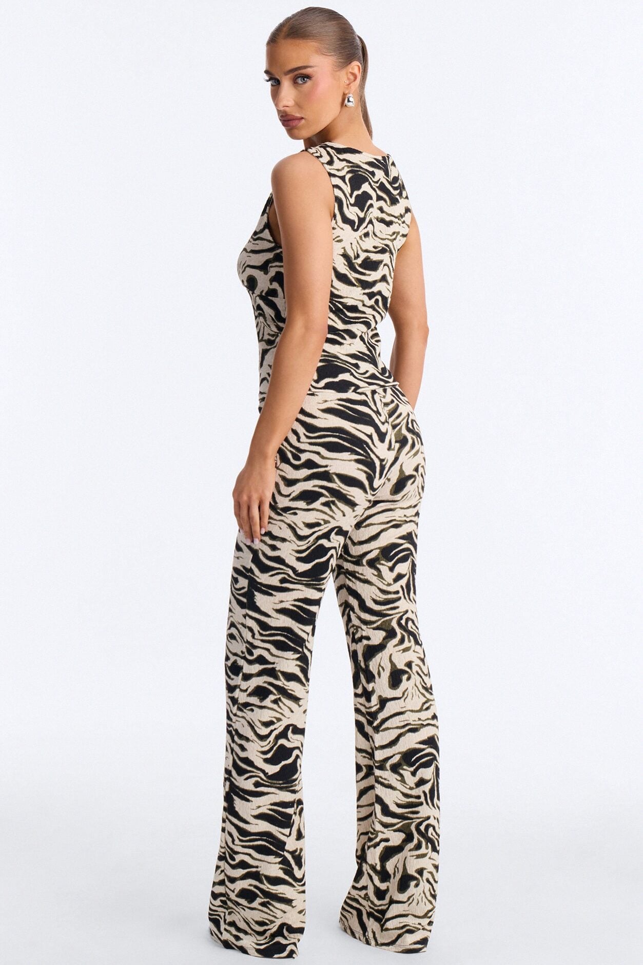 All The Ways Straight Leg Pant Set - Black/combo image 4