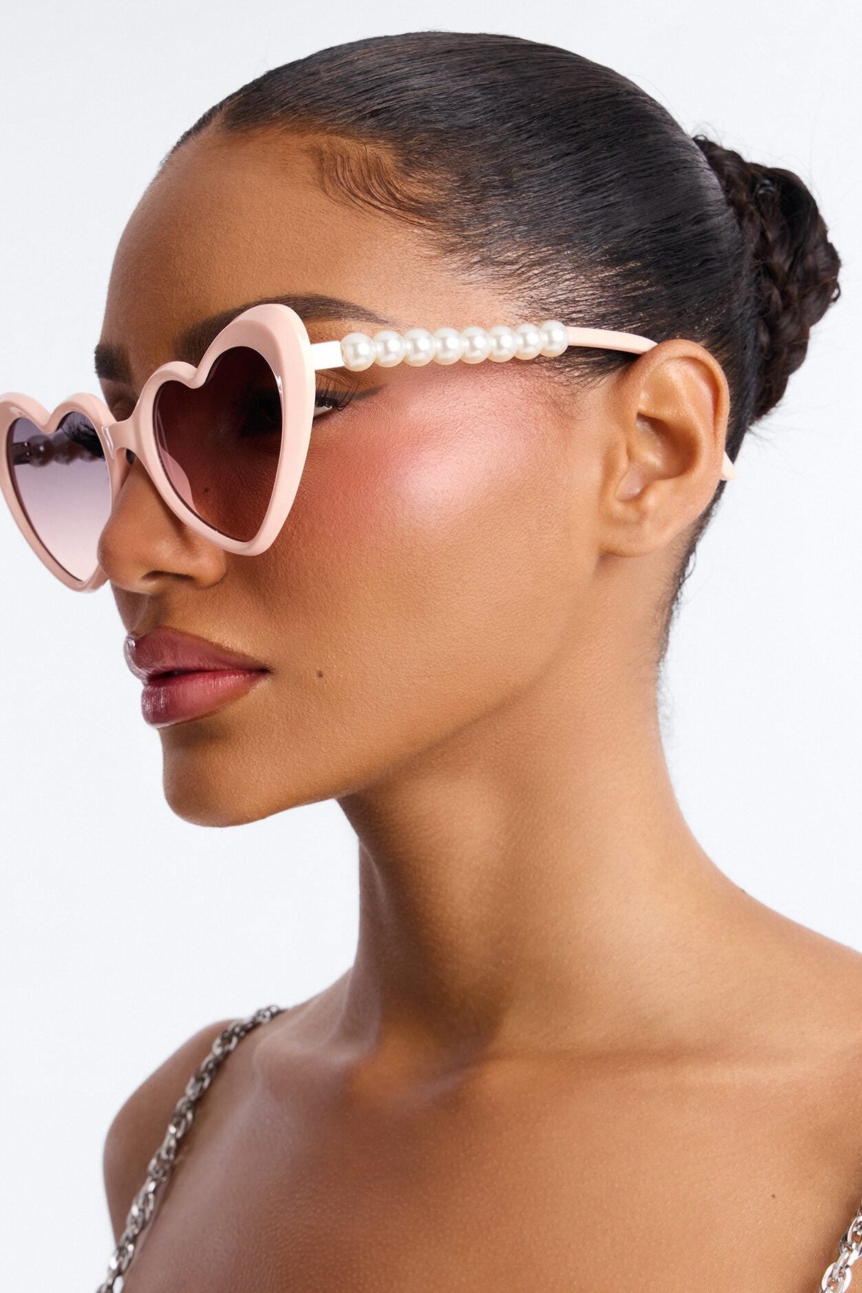 Forever Yours Heart Sunglasses - Pink image 2