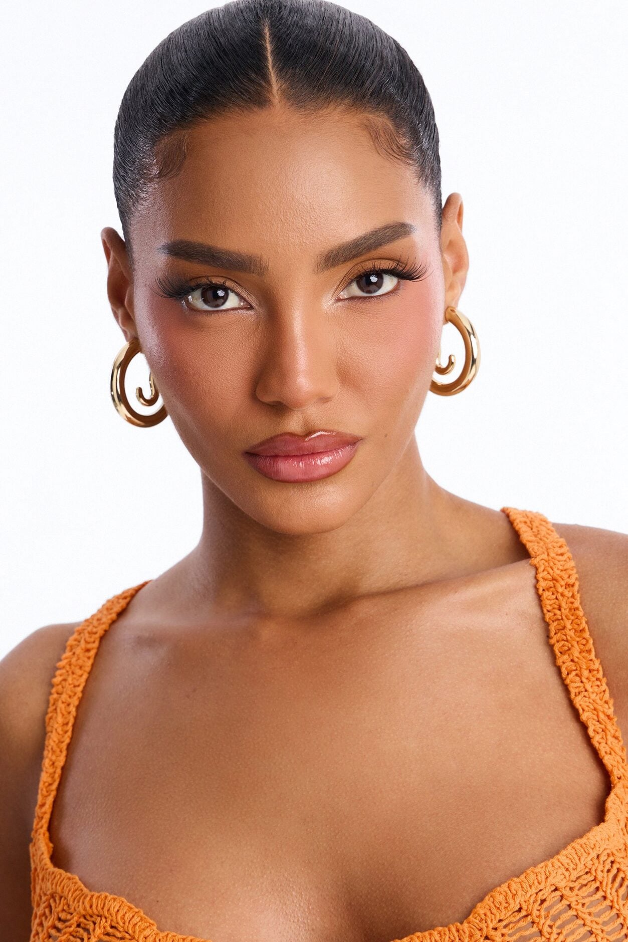 Never Ending Hoop Earrings - Gold image 2