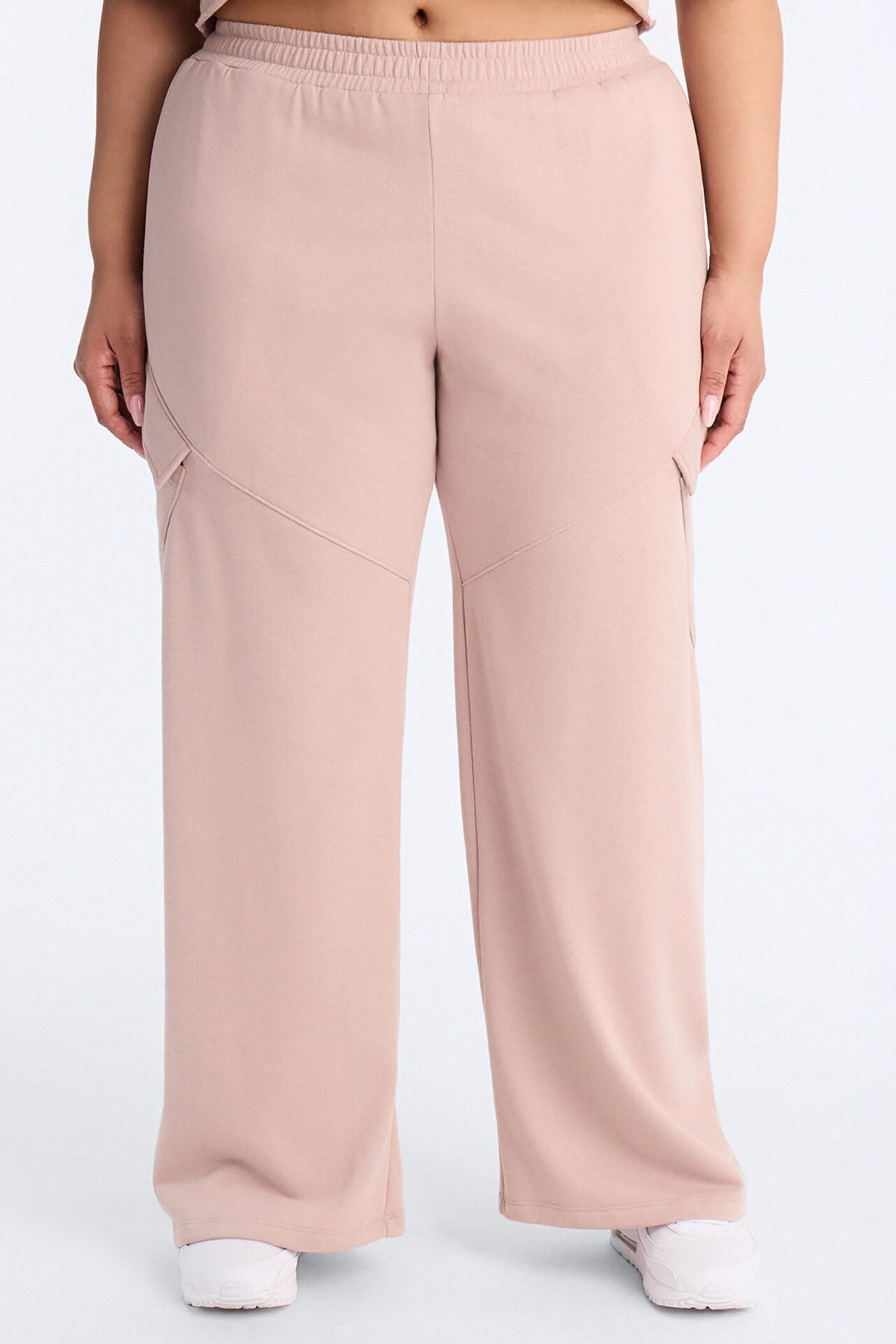 Easy Days French Terry Lounge Pant - Taupe image 6