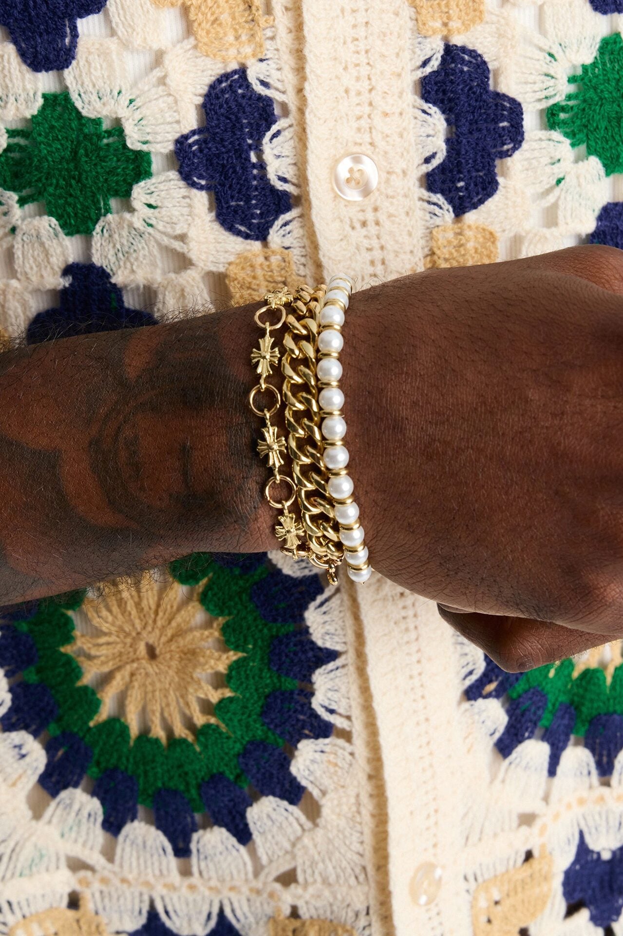 Majestic Aura Bracelet Set - Gold image 2