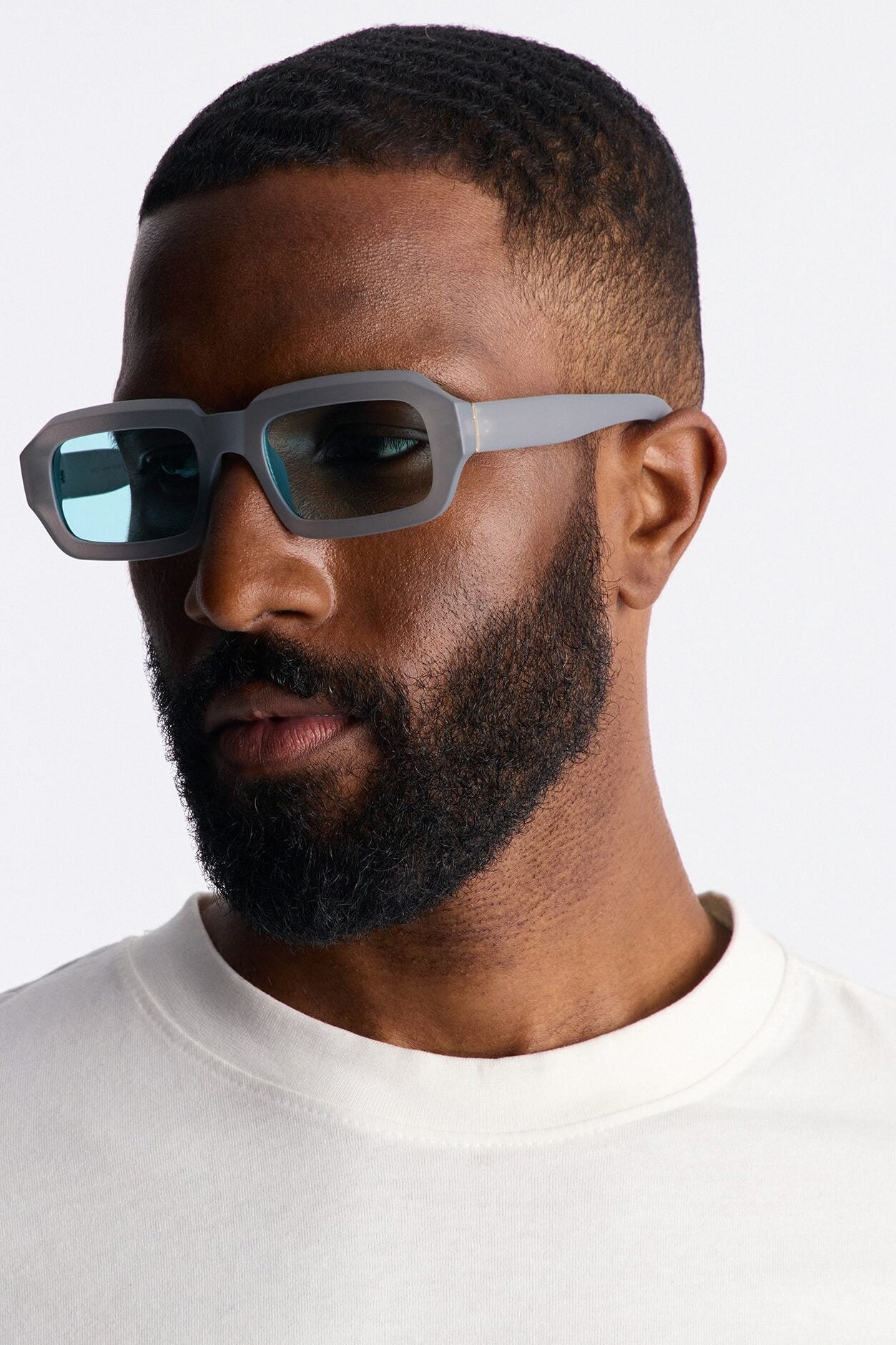 Stormy Square Sunglasses - Blue image 2