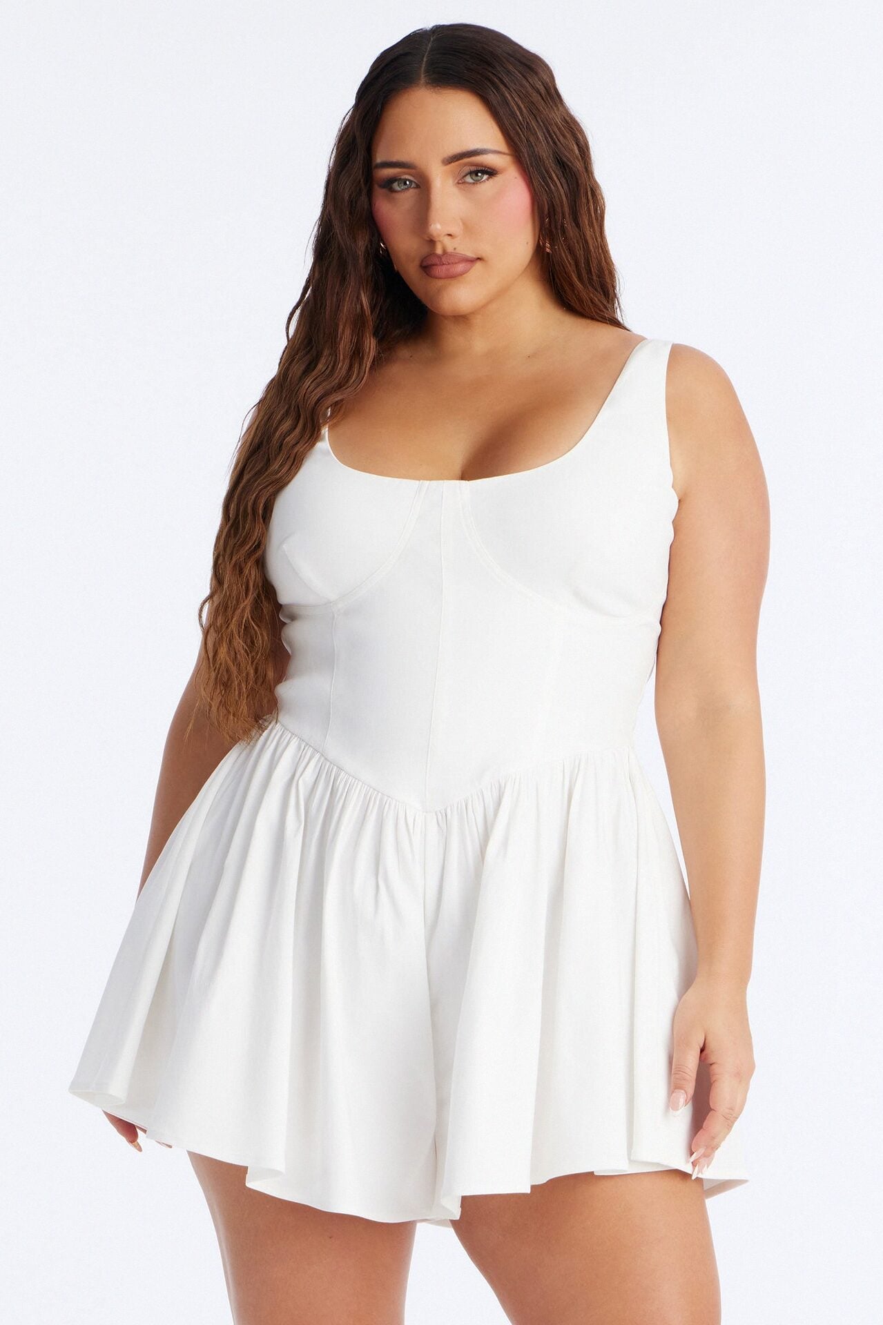 Simply Yours Flowy Romper - Ivory image 5