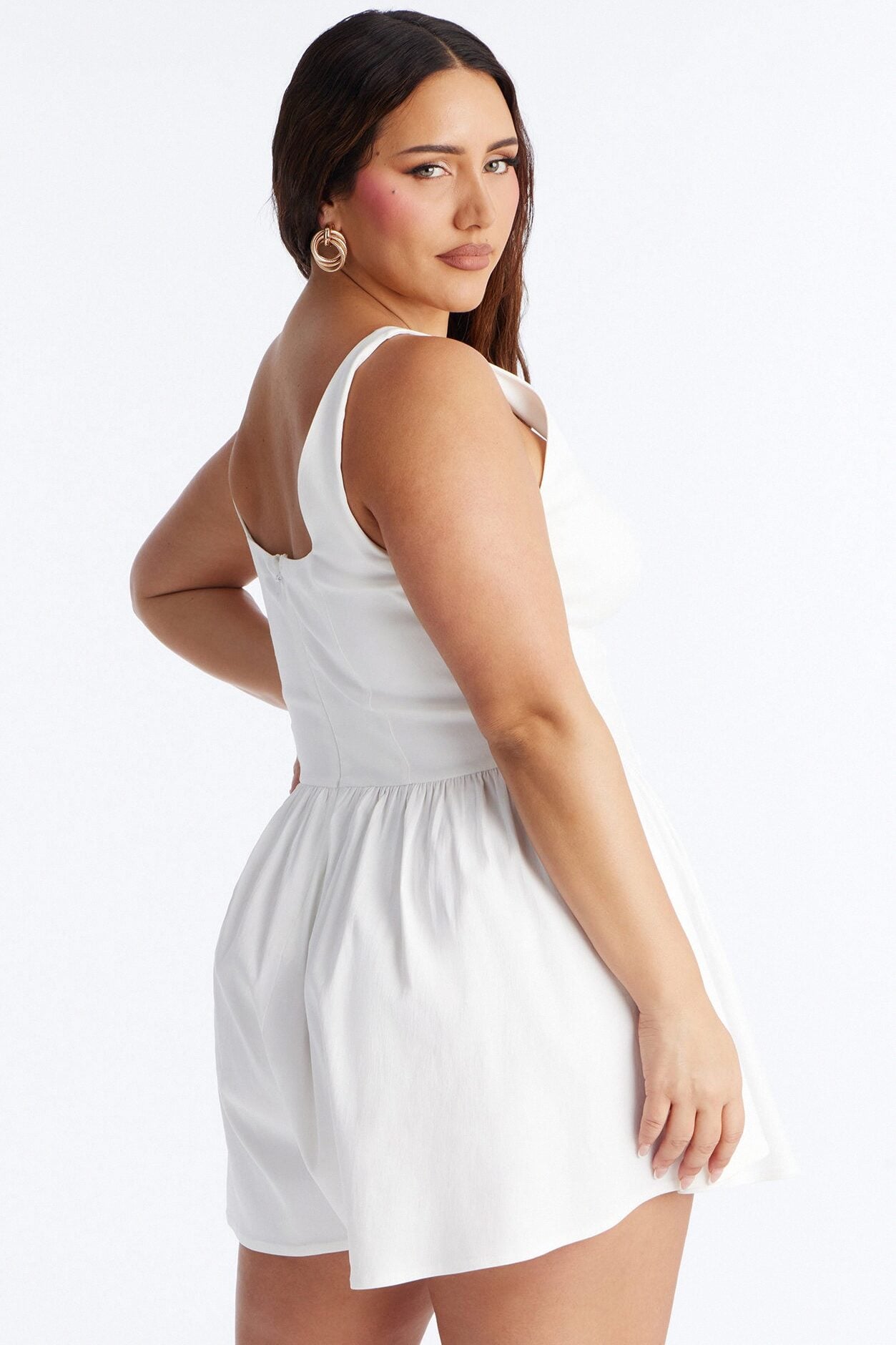 Simply Yours Flowy Romper - Ivory image 8