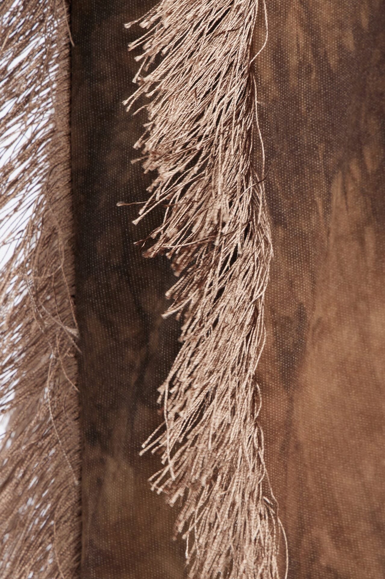 Show Me Something Fringe Wide Leg Pant 33″ - Brown image 7