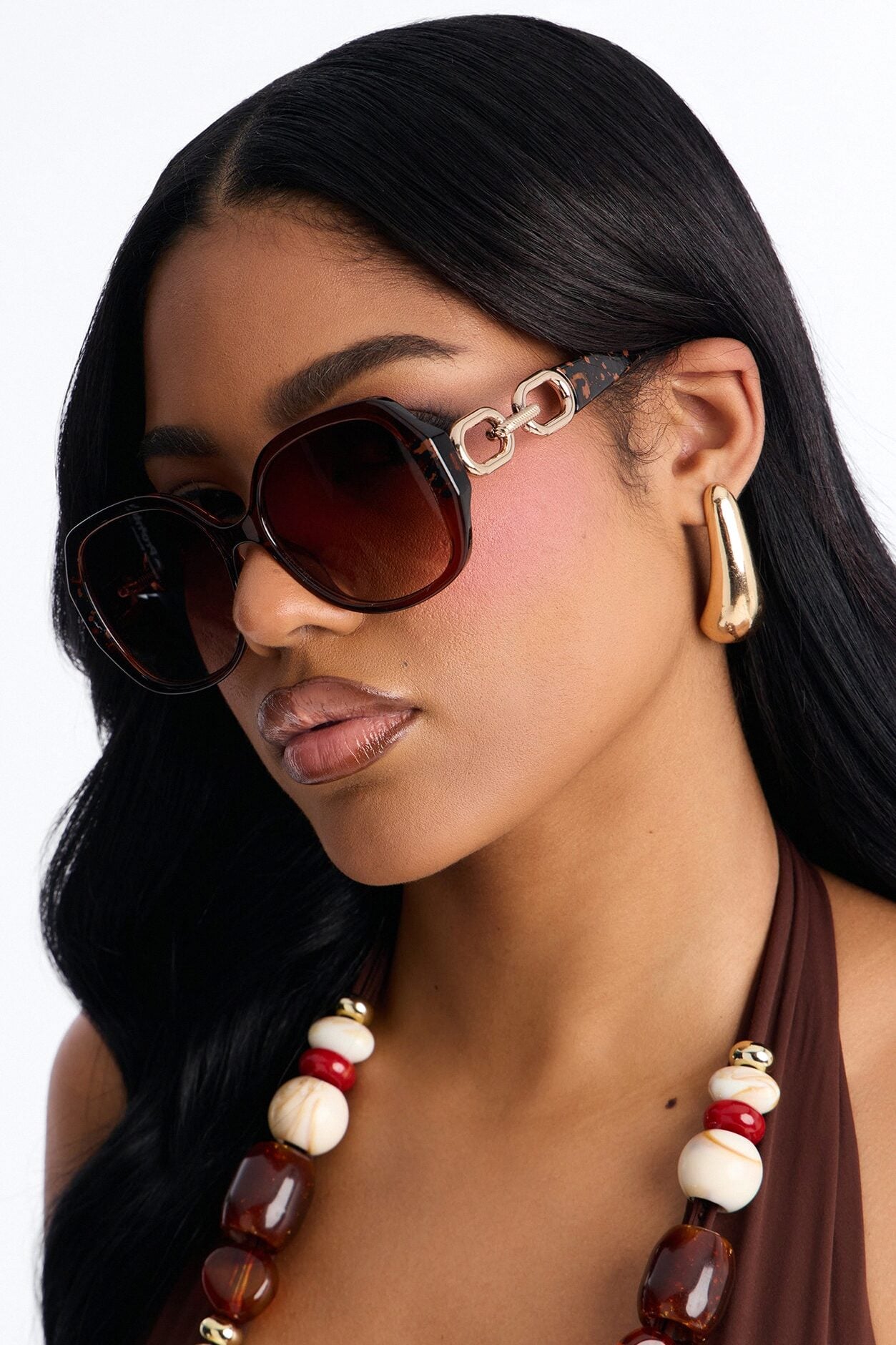 Lora Sunglasses - Brown image 2