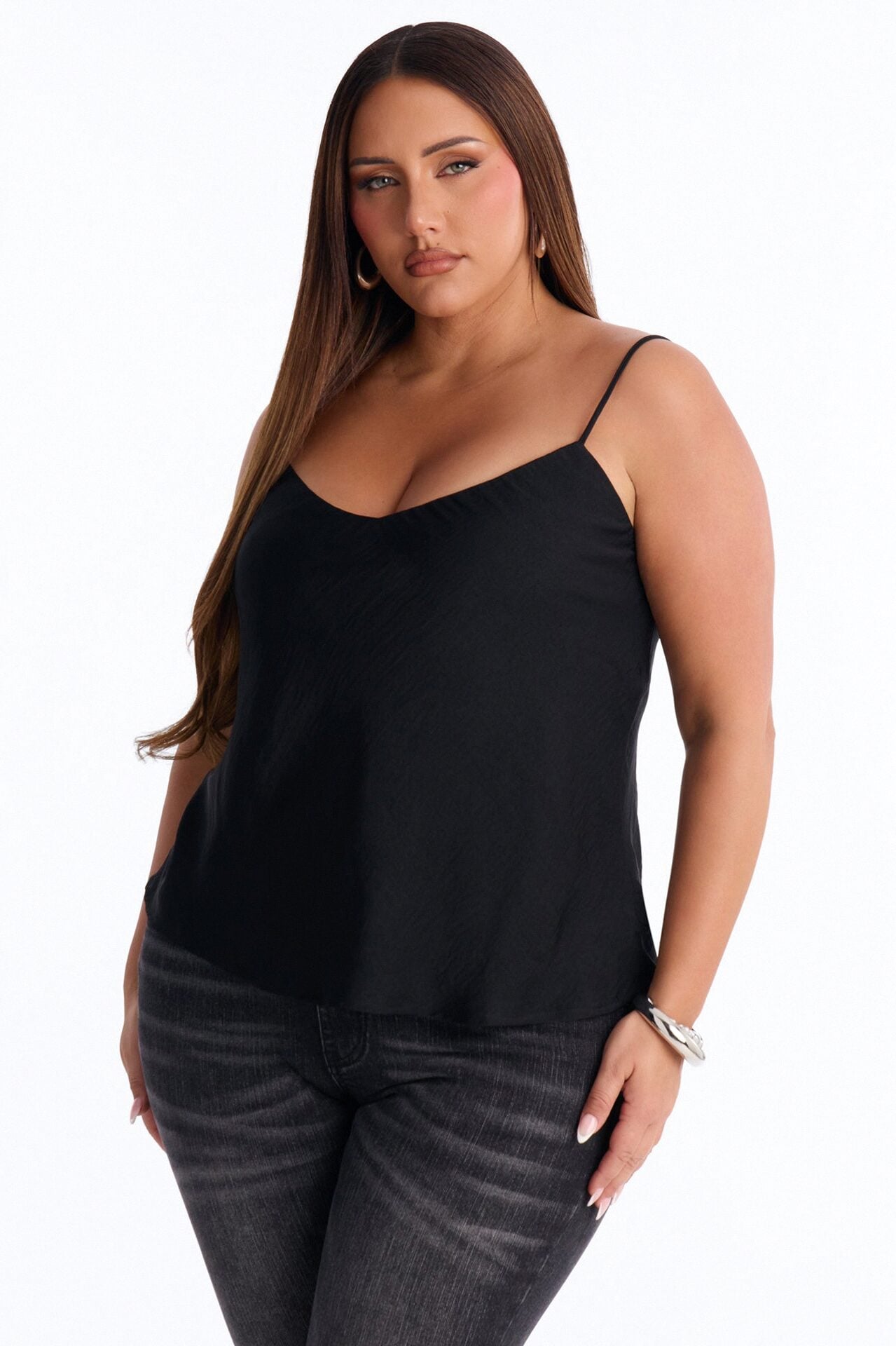 Elissa Airflow Camisole Top - Black image 5
