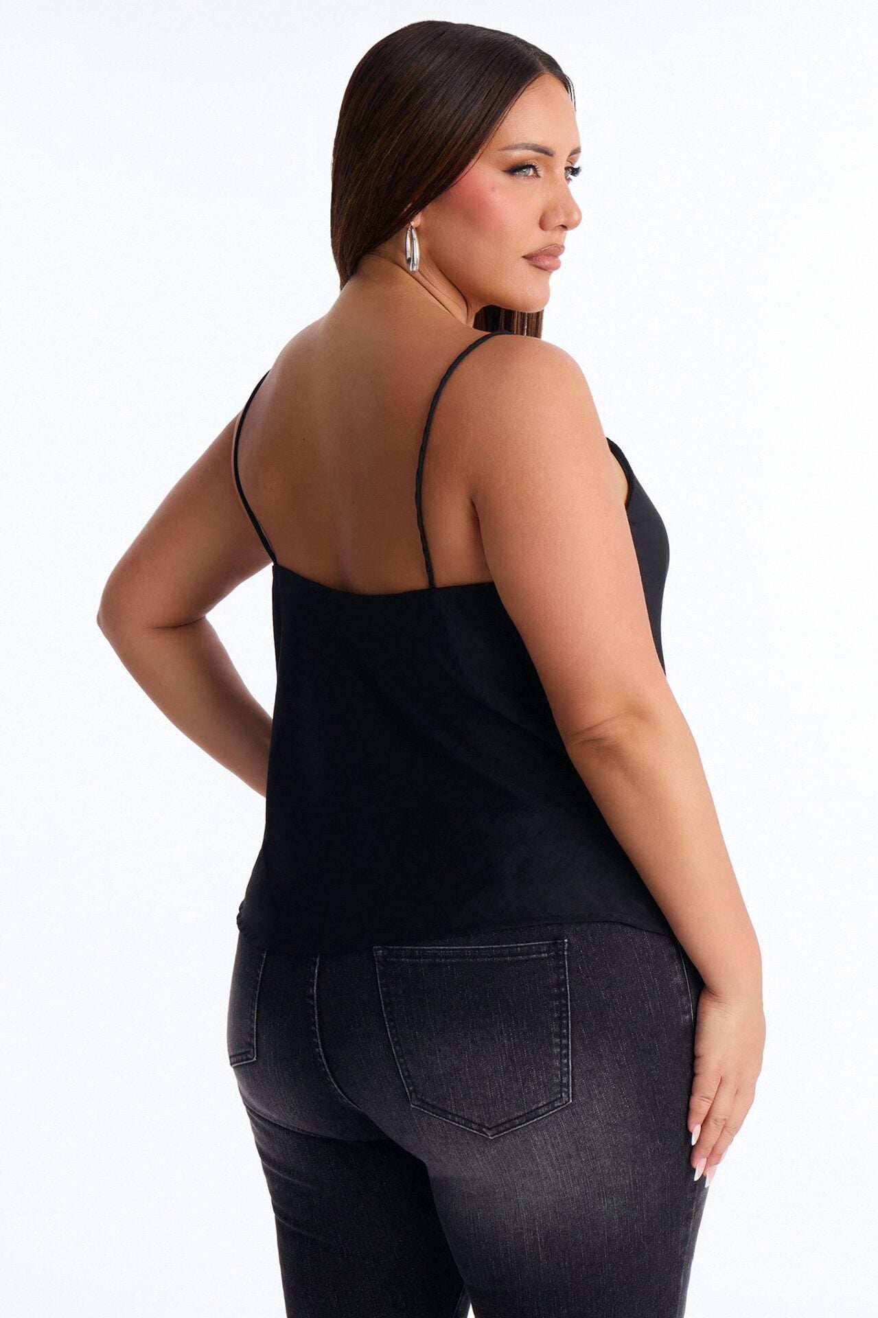 Elissa Airflow Camisole Top - Black image 8