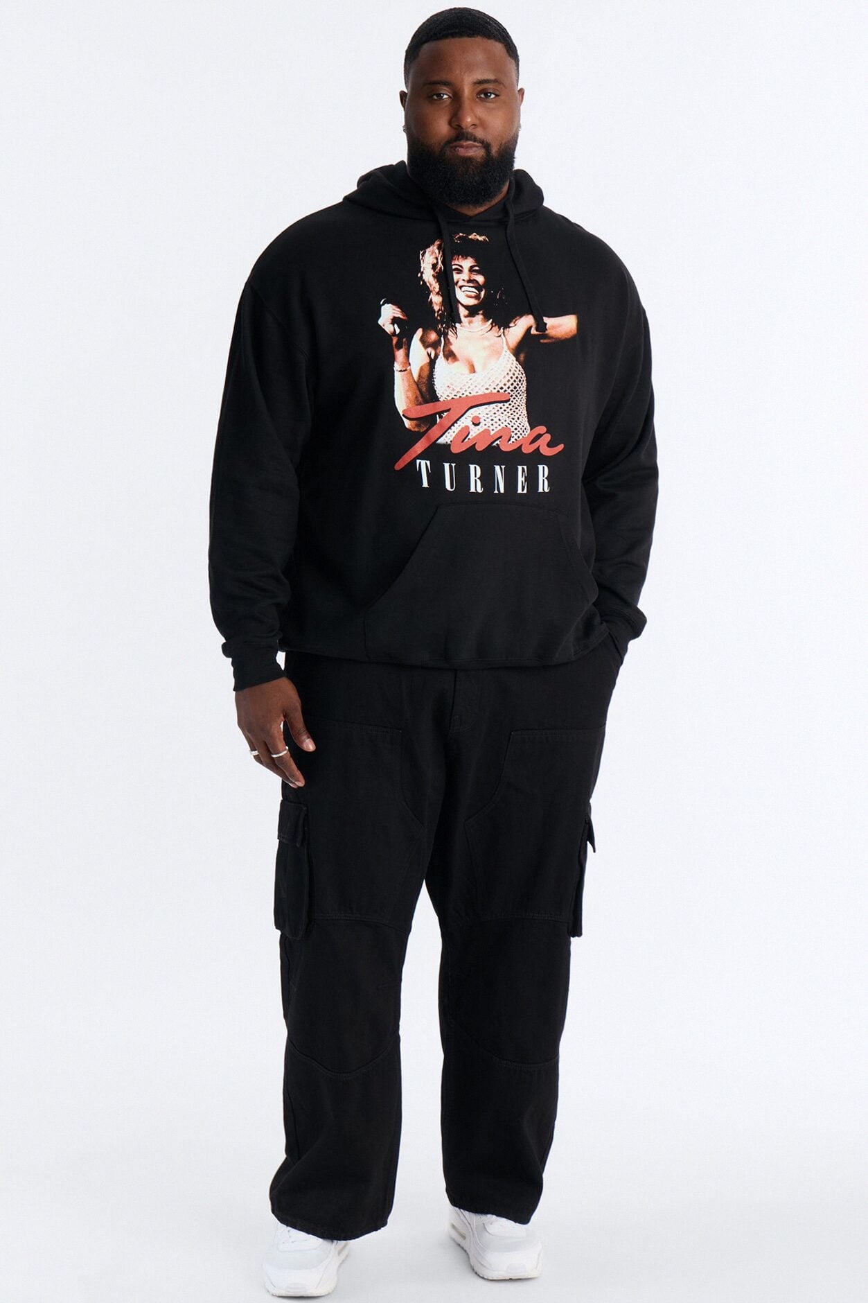 Tina Turner Private Dancer Tour '85 Hoodie - Black image 1