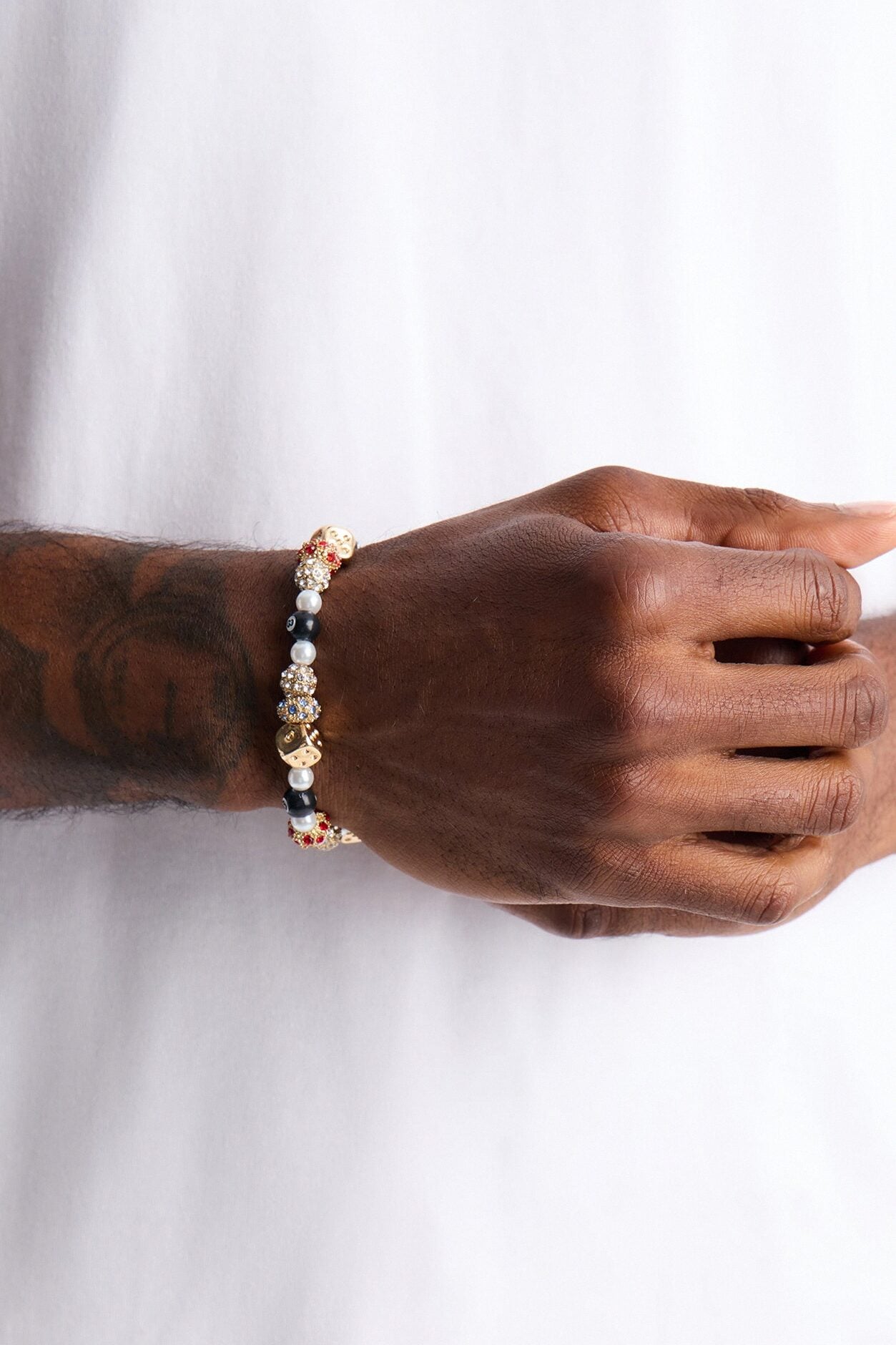 Lucky Shot Bead Bracelet - Gold image 2