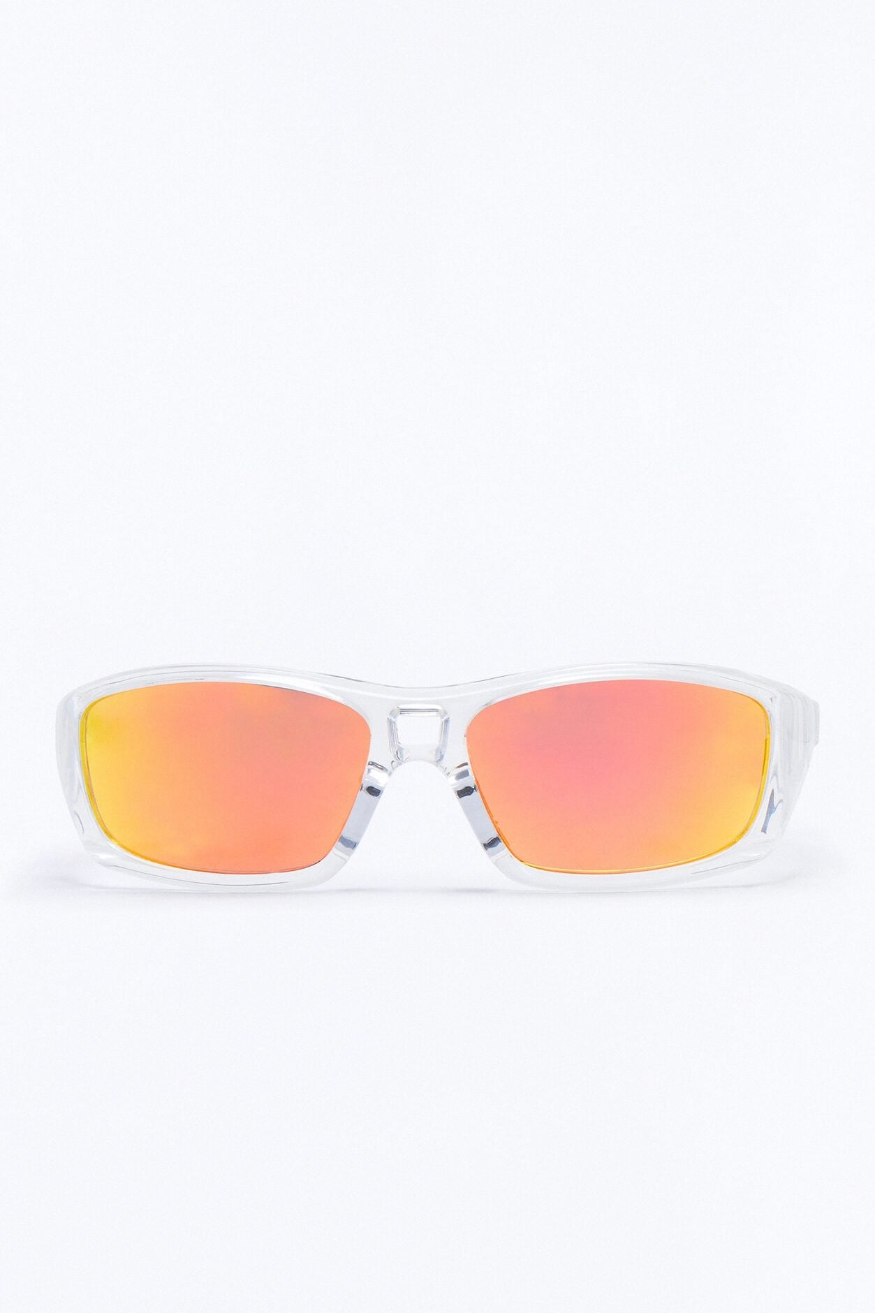 Missed Call Sport Wrap Sunglasses - Clear image 3