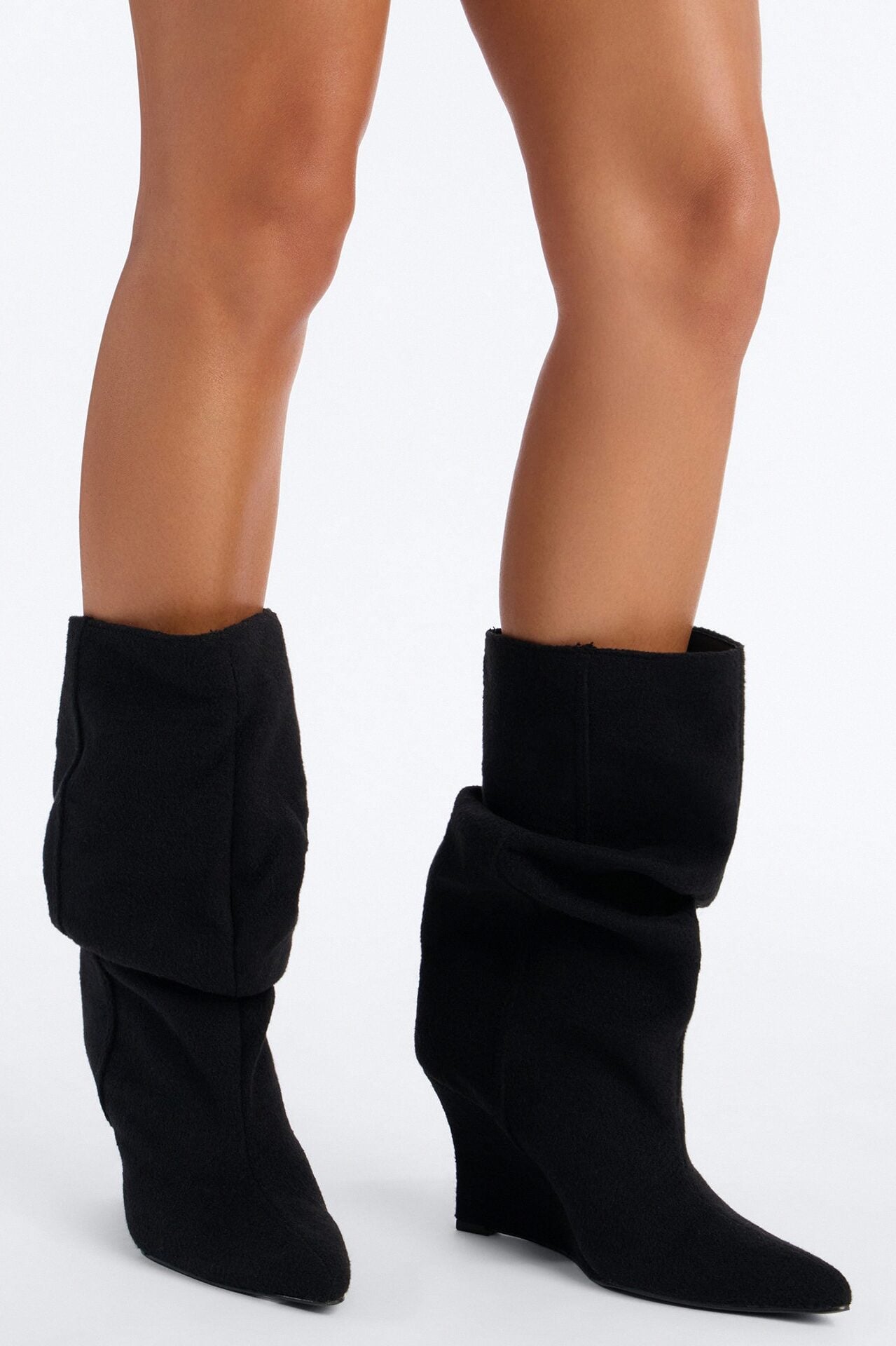 Brynn Slouch Booties - Black image 4