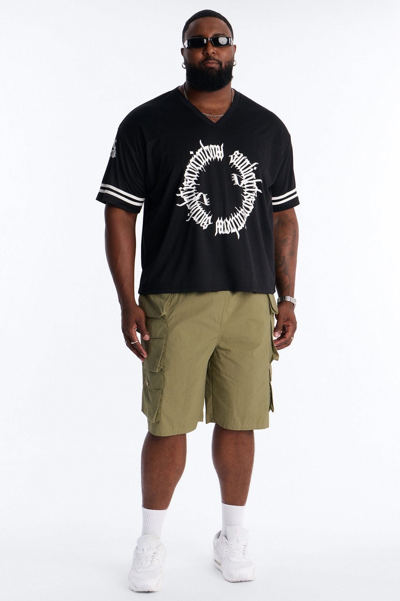 Sunlight 88 Football Jersey - Black image 7
