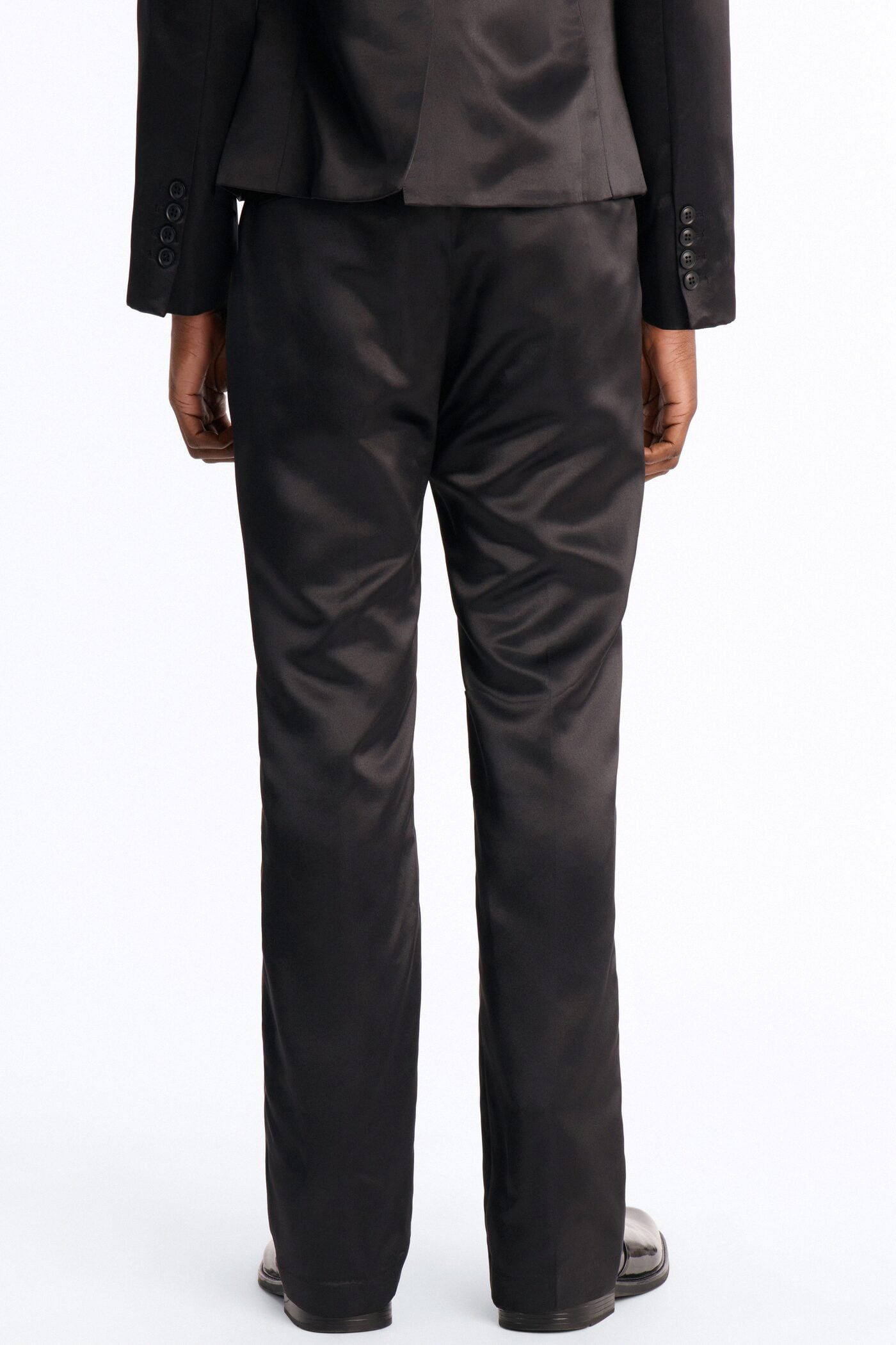 Regal All Over Brooch Relaxed Trouser - Black image 4