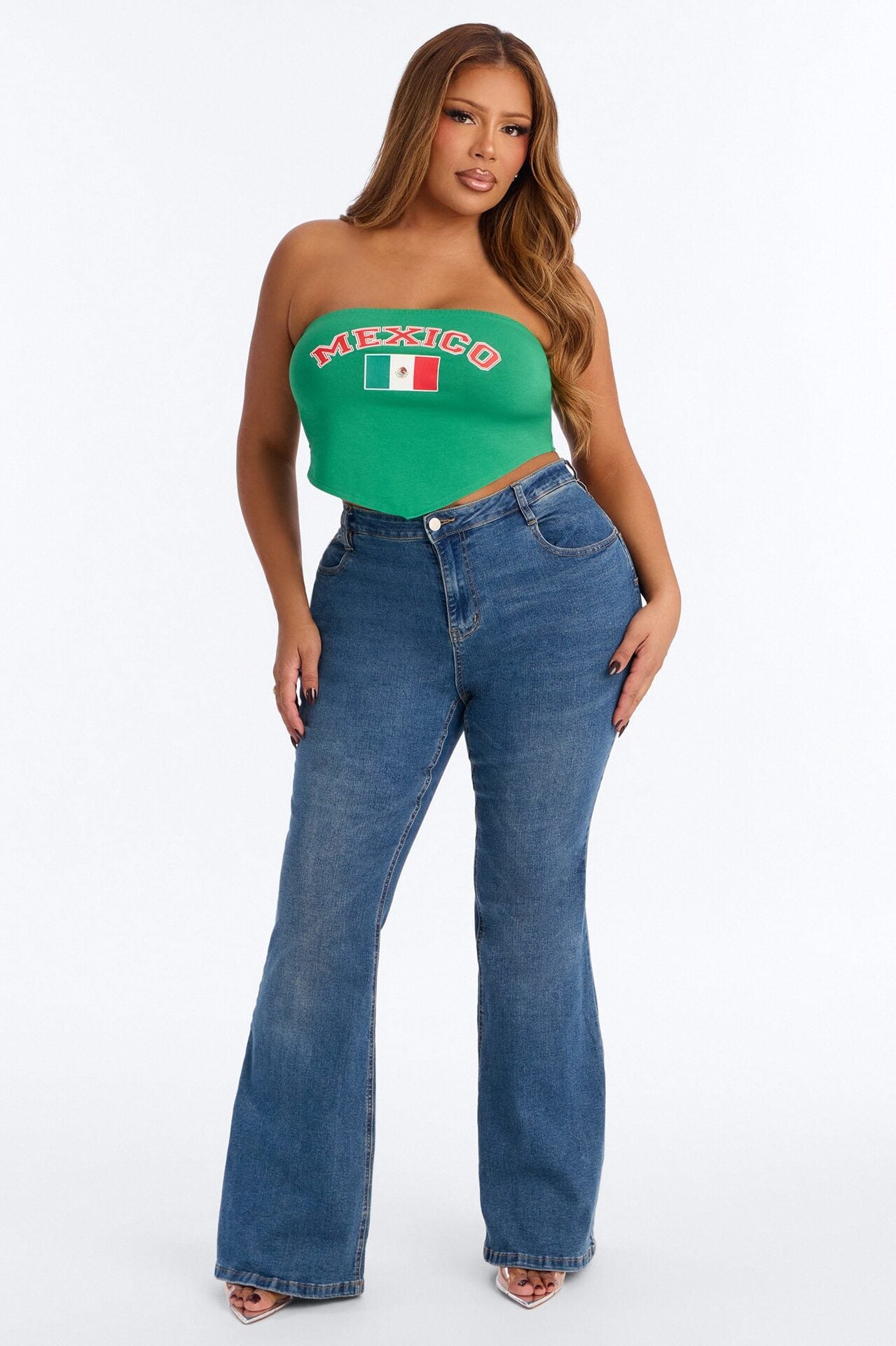 Mexico Tube With Hanky Hem - Green image 1