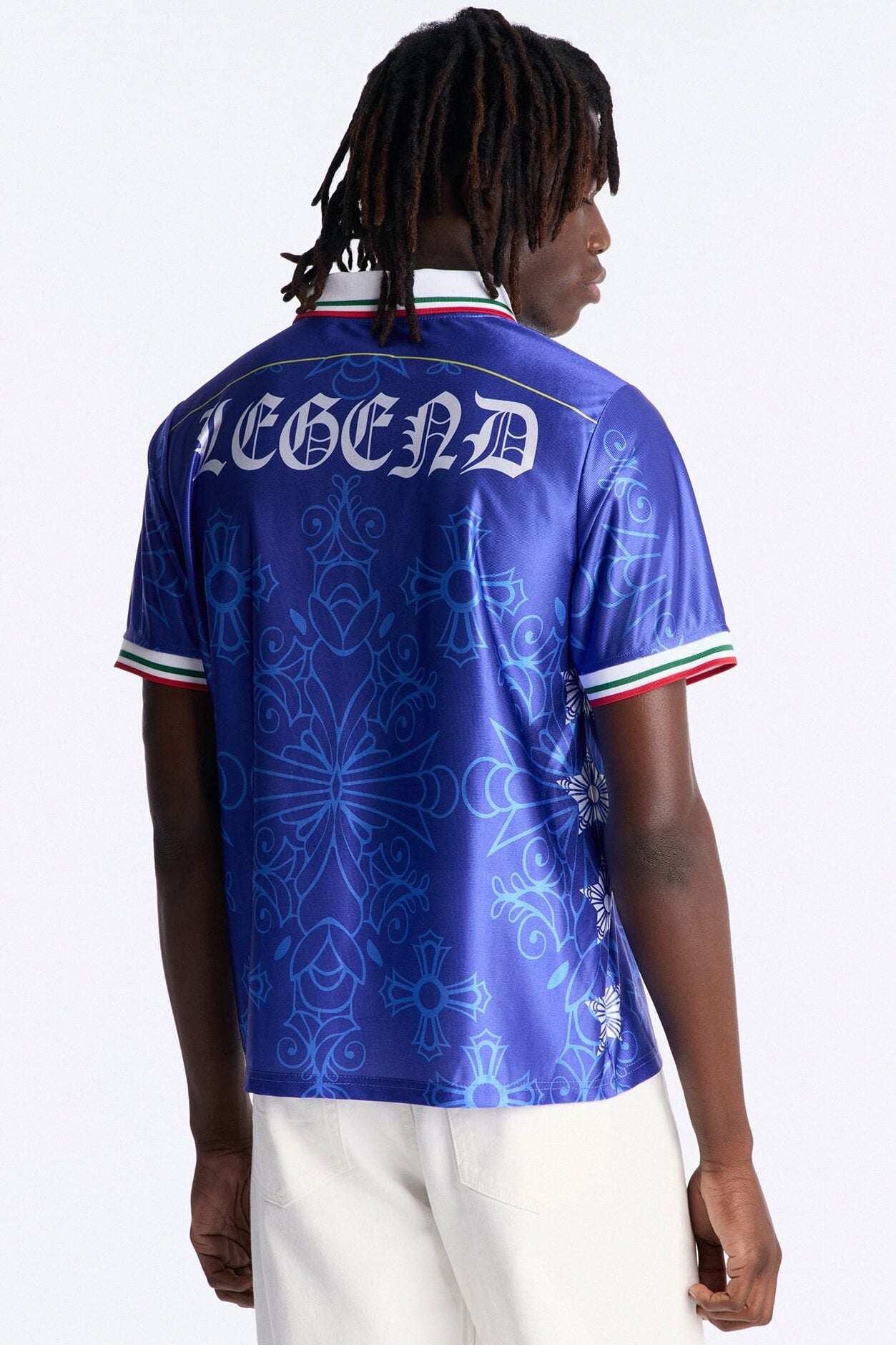 Bad Habits Soccer Jersey - Blue image 4
