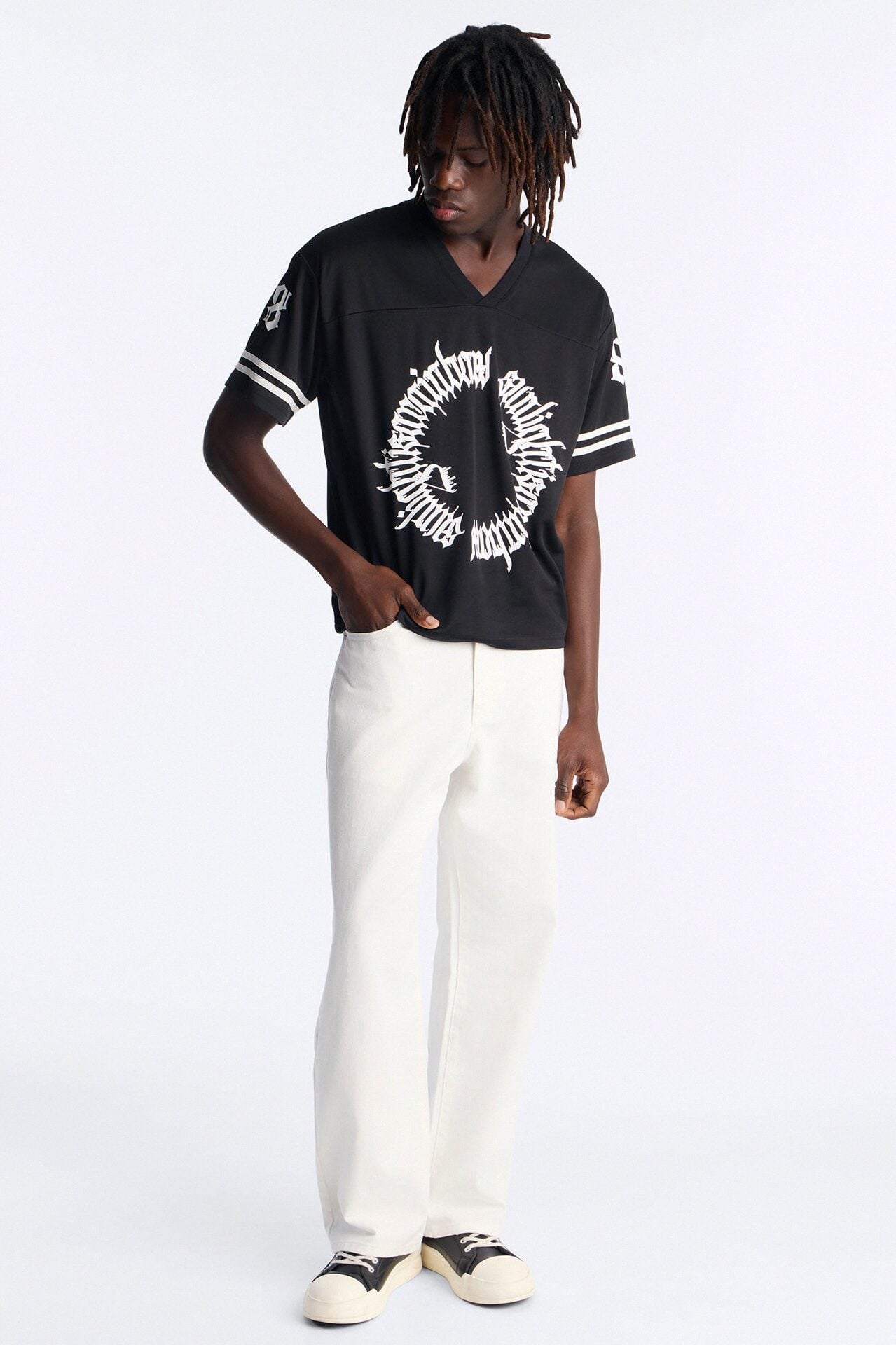 Sunlight 88 Football Jersey - Black image 2