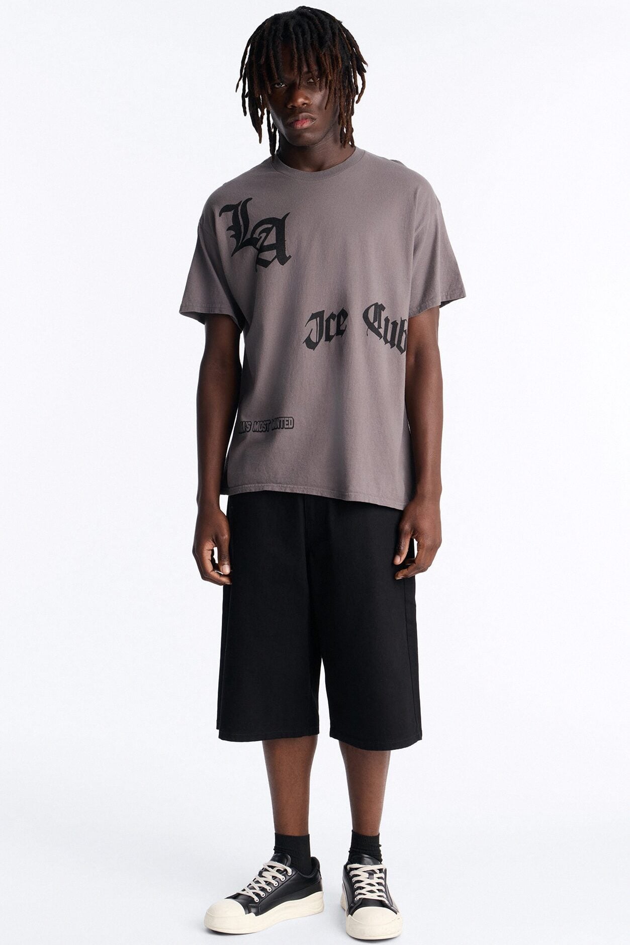 Ice Cube Today Was A Good Day Vintage Short Sleeve Tee - Grey image 2