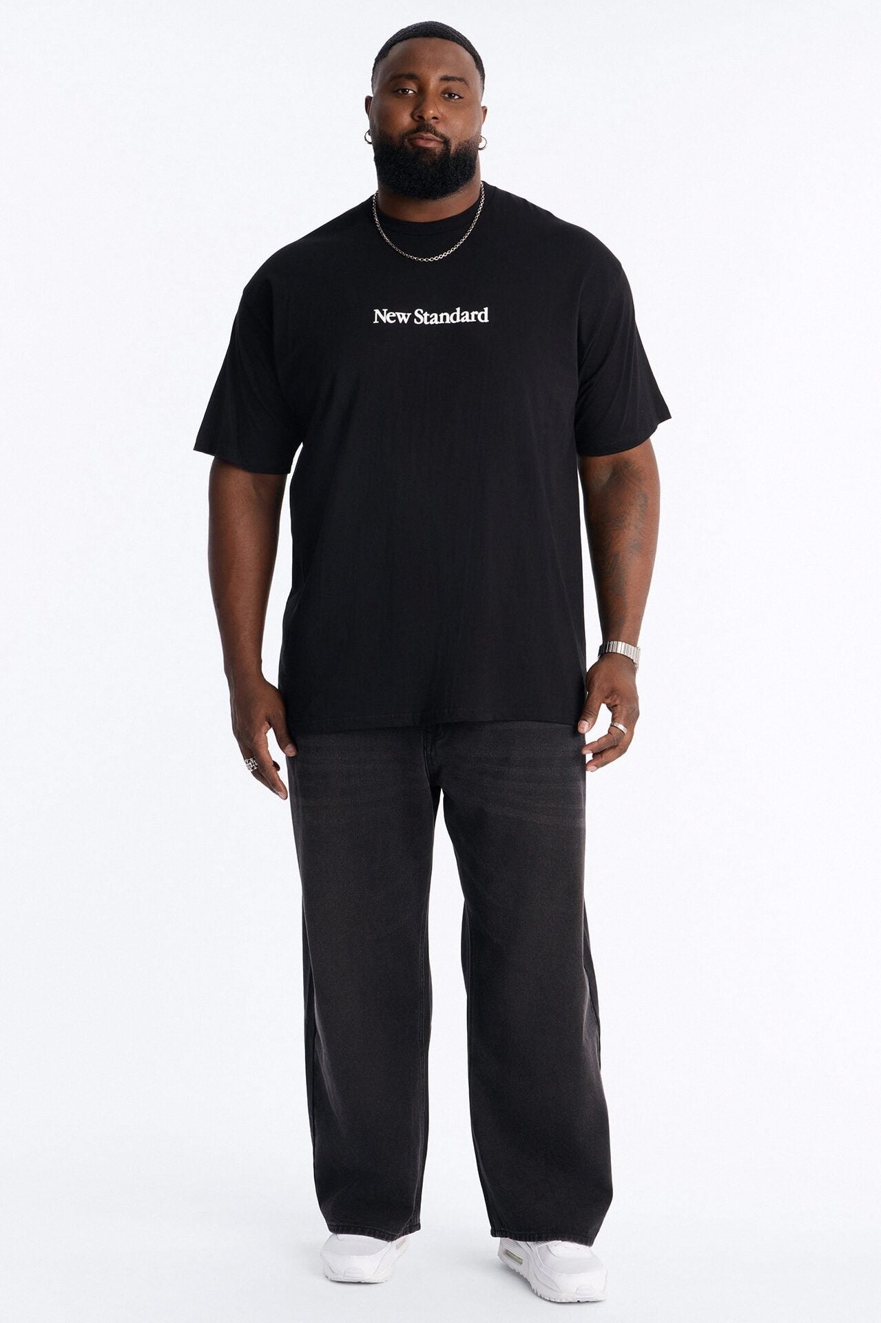 New Standard Short Sleeve Tee - Black image 1