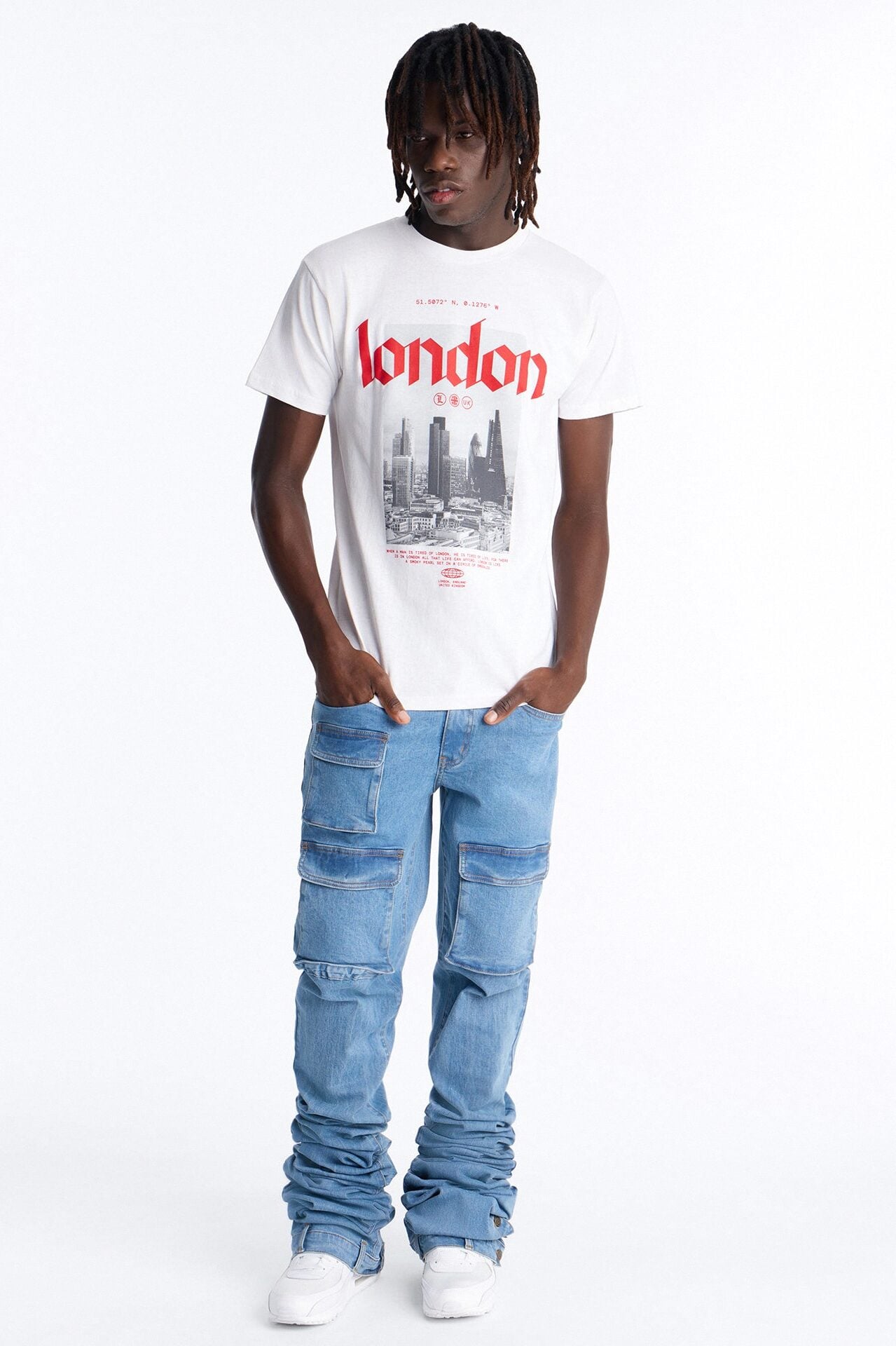 London Short Sleeve Tee - White image 2