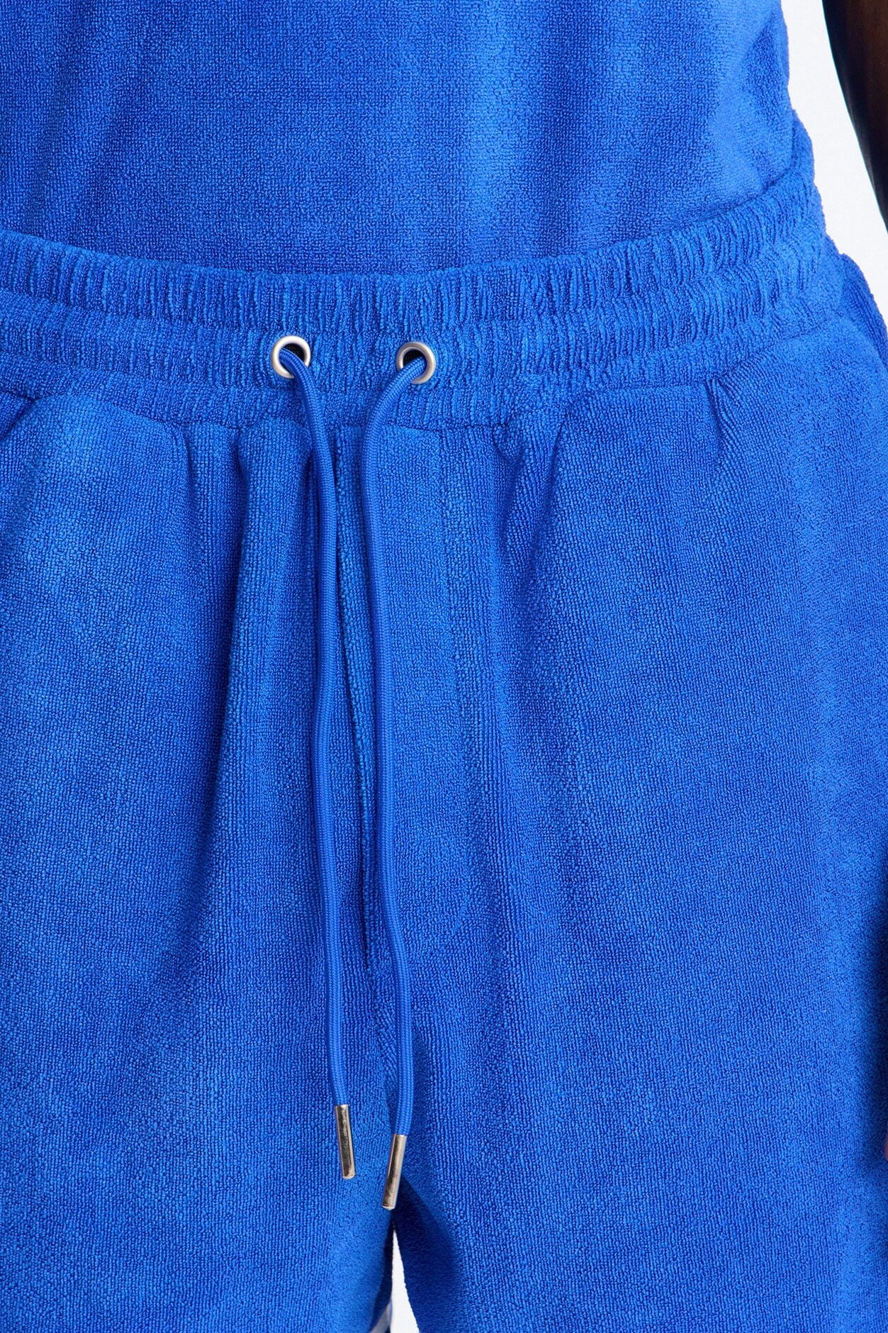 Classic Terry Cloth Short - Blue image 3