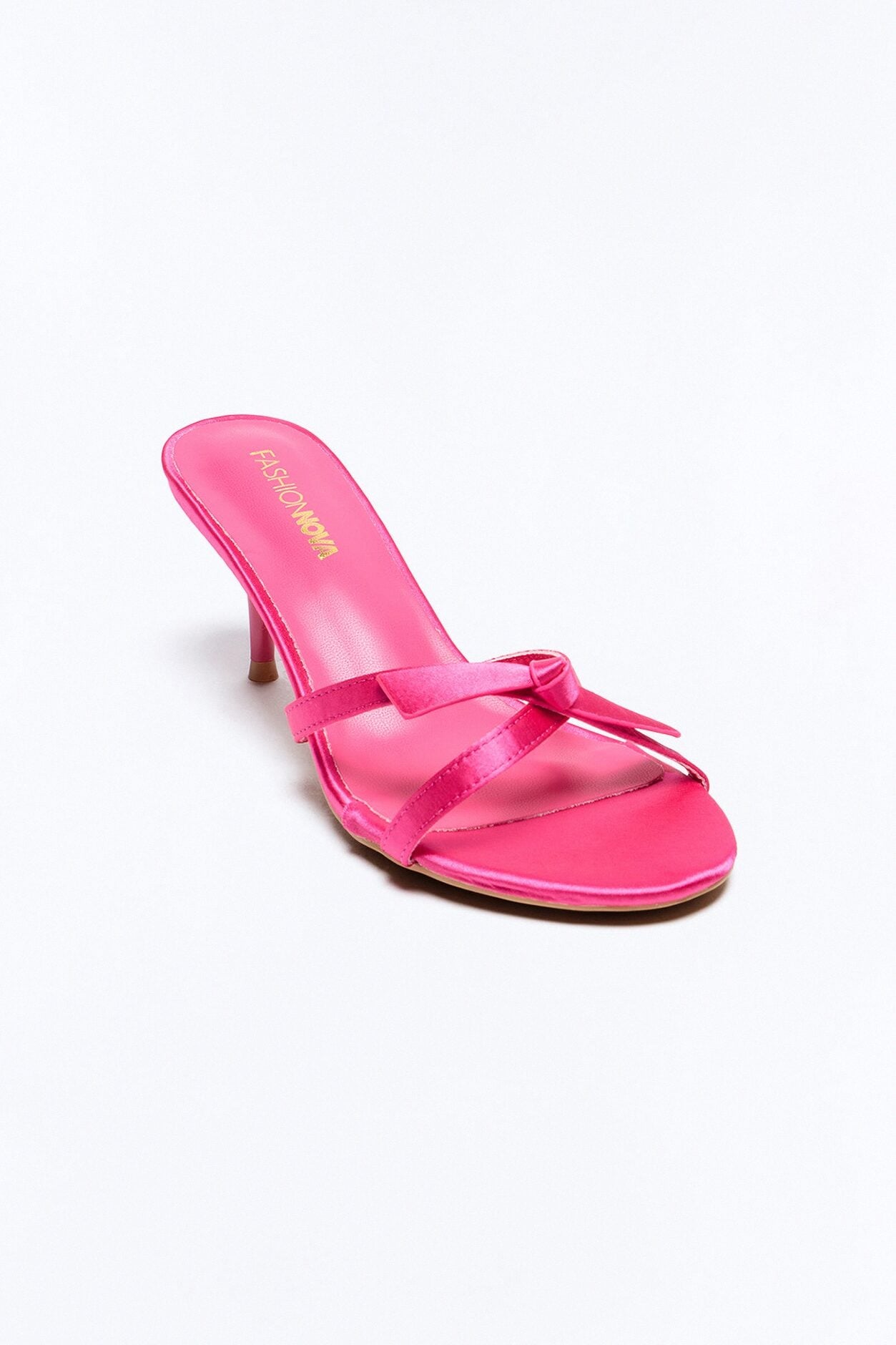 Claran Bow Heels - HotPink image 4