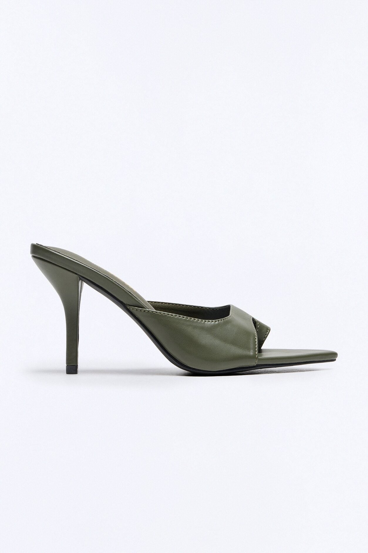 Kana Stiletto Heels - Olive image 3