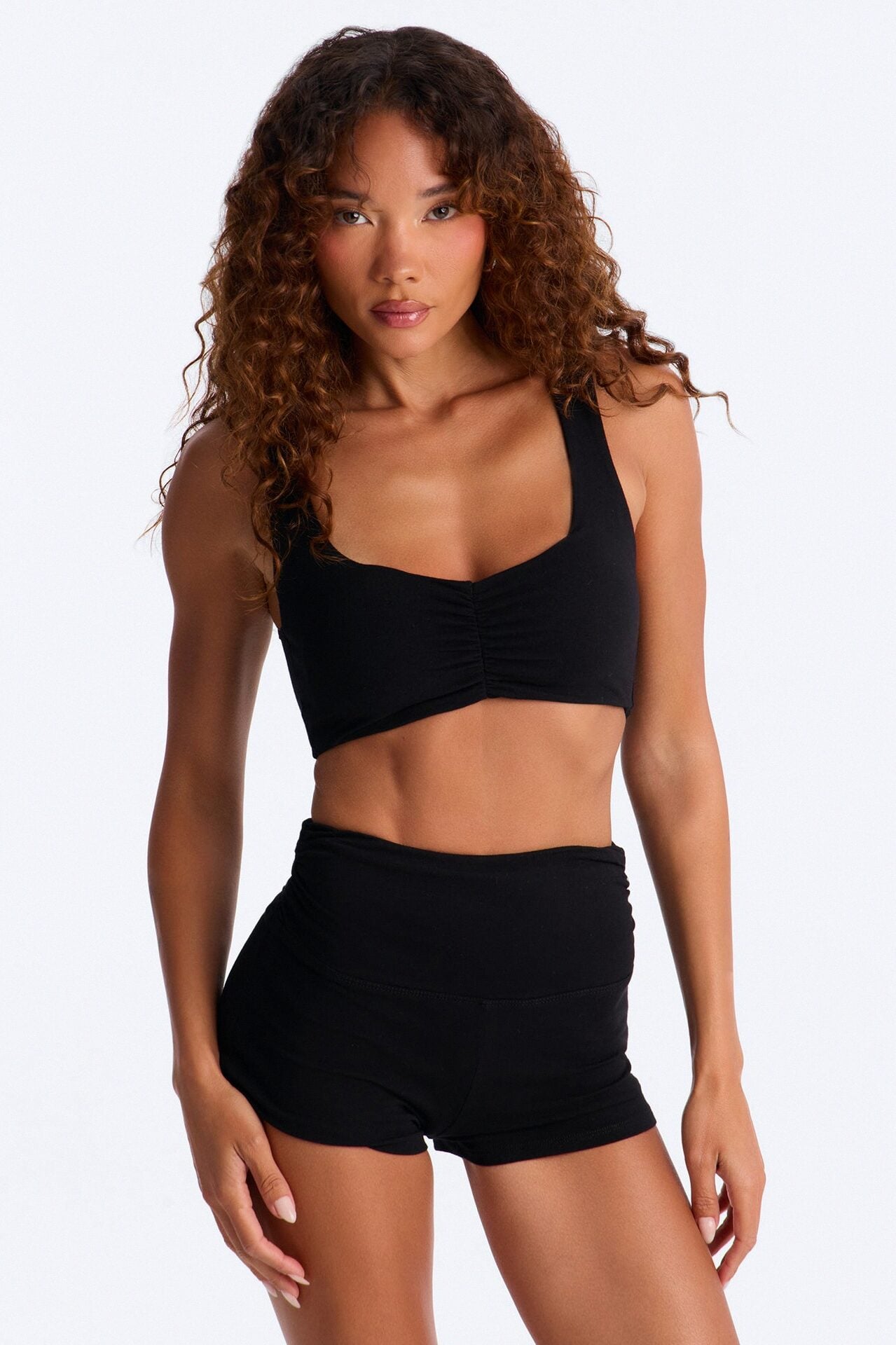 Let's Go Short Set - Black image 2